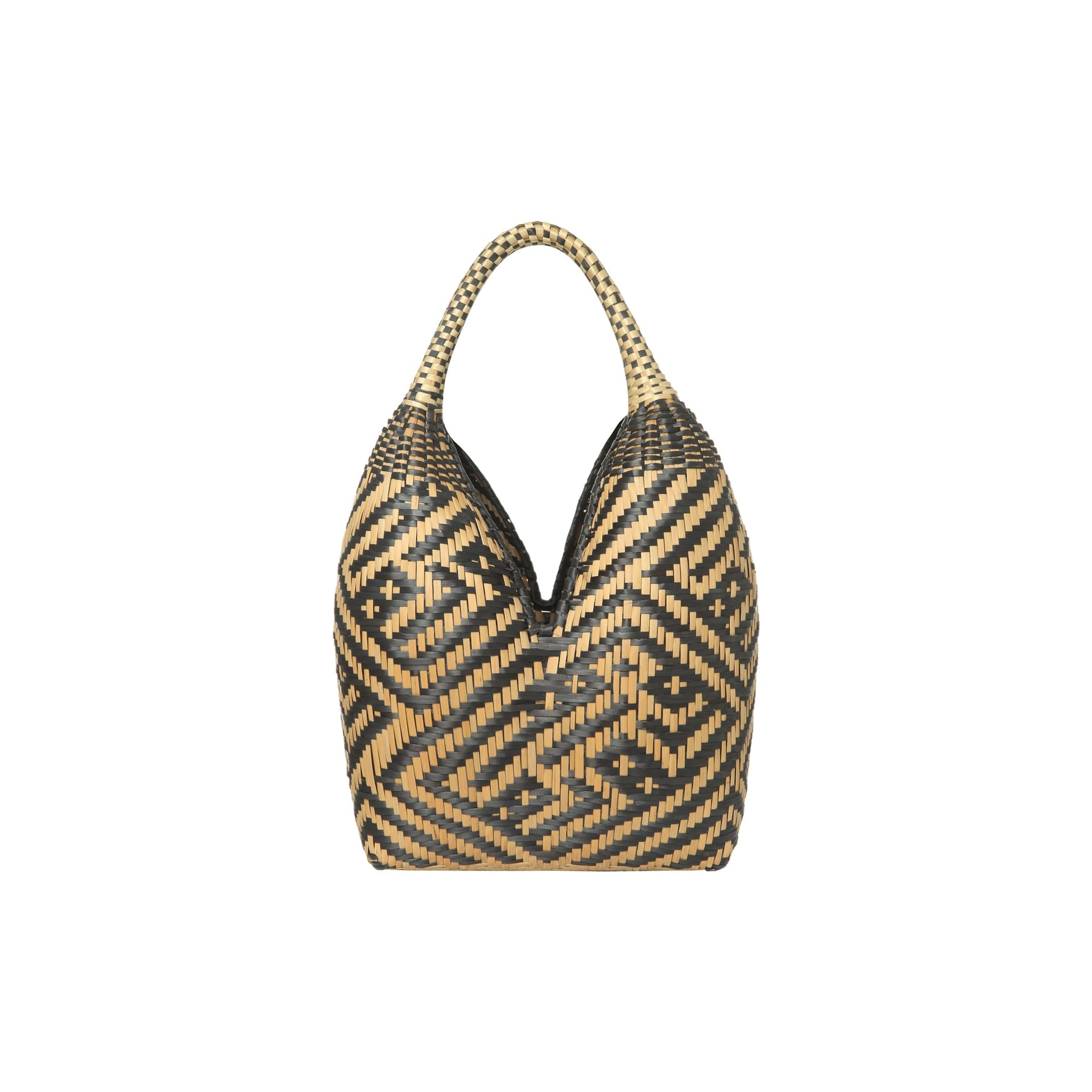Canasto 4 Tetas Beige y Negro - imagen 1