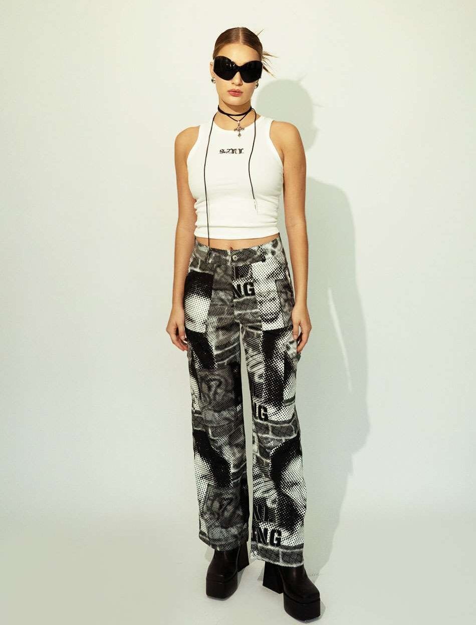 Women’s Cargo Pants in Halftone - imagen 4