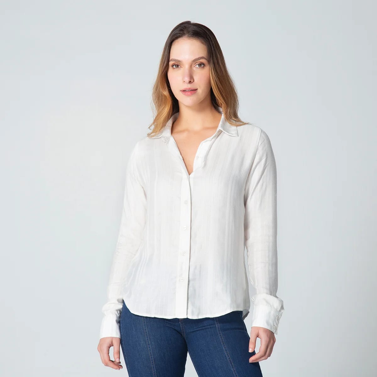 Blusa Camisera Slim Indiry - imagen 1