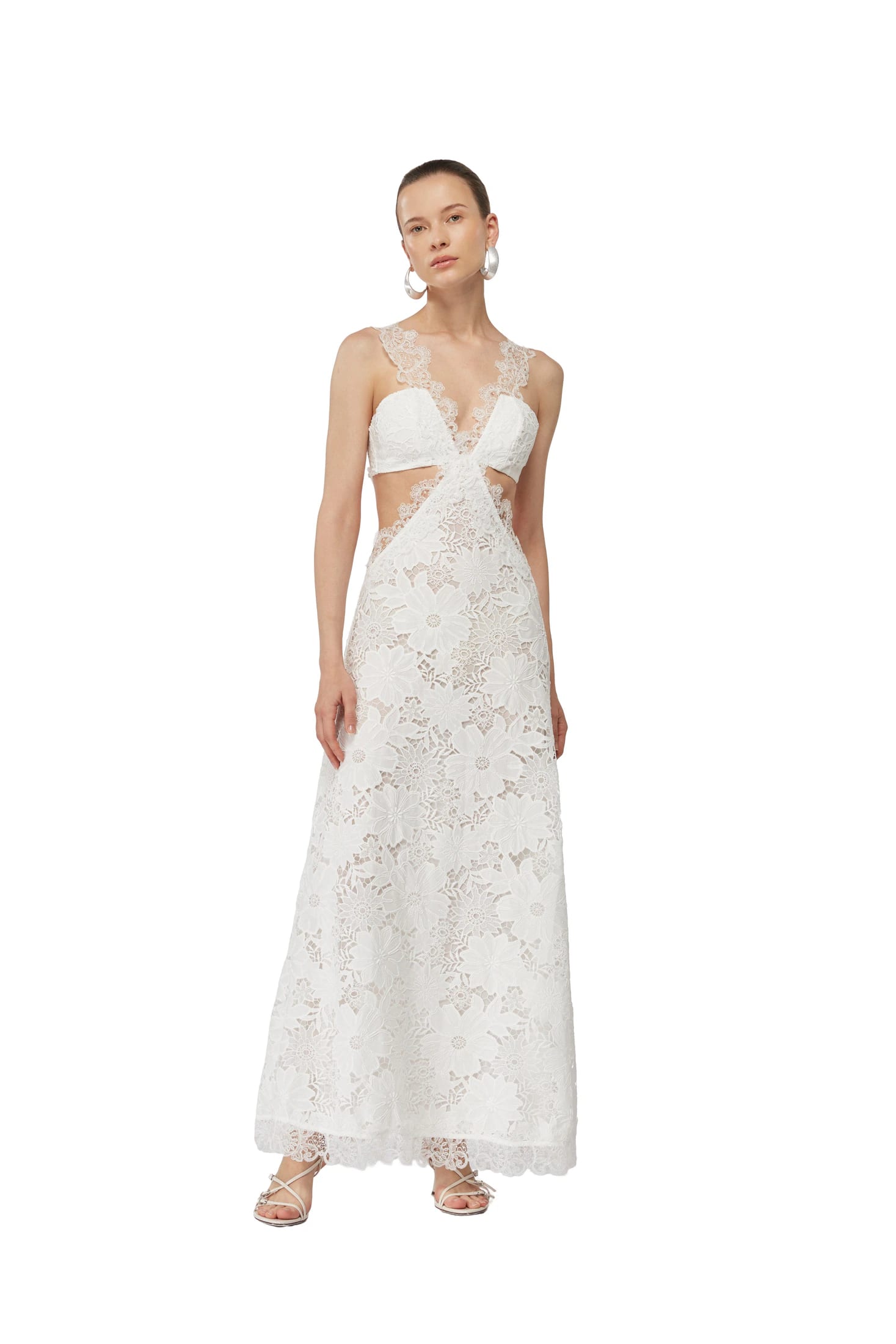 SAHARA MAXI DRESS WHITE - imagen 2