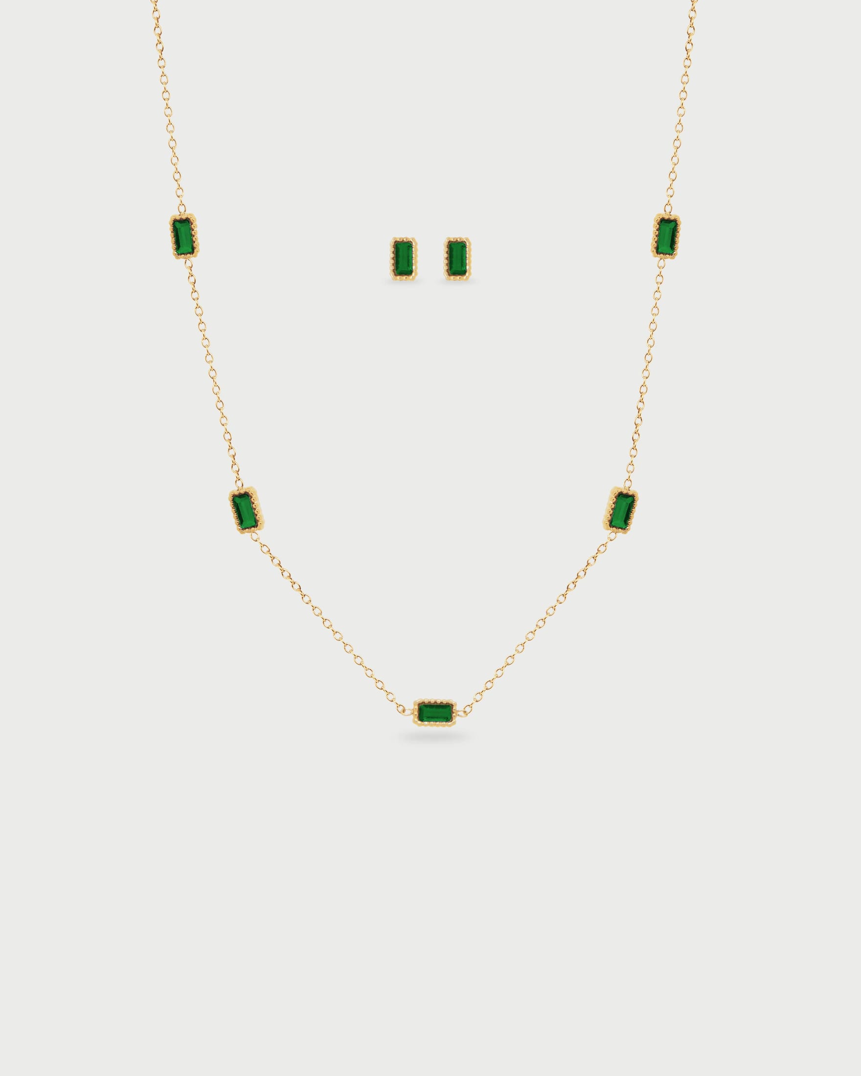 Set Collar Rectangular - imagen 2