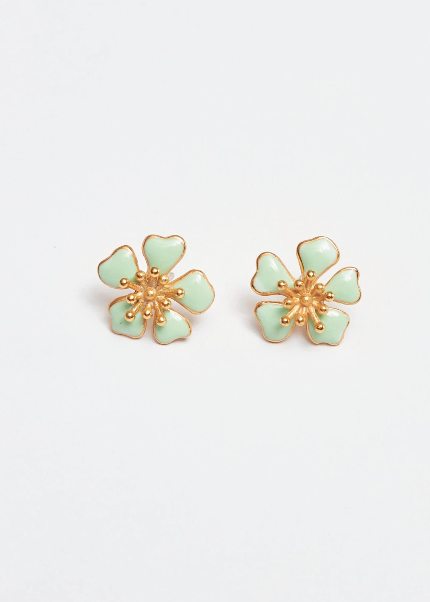 Aretes Aurora mini verde - imagen 1