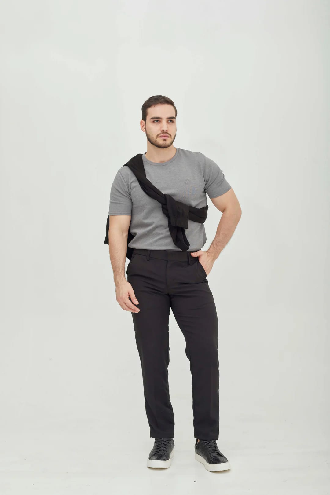 T-Shirt Gris Jaspe - imagen 7