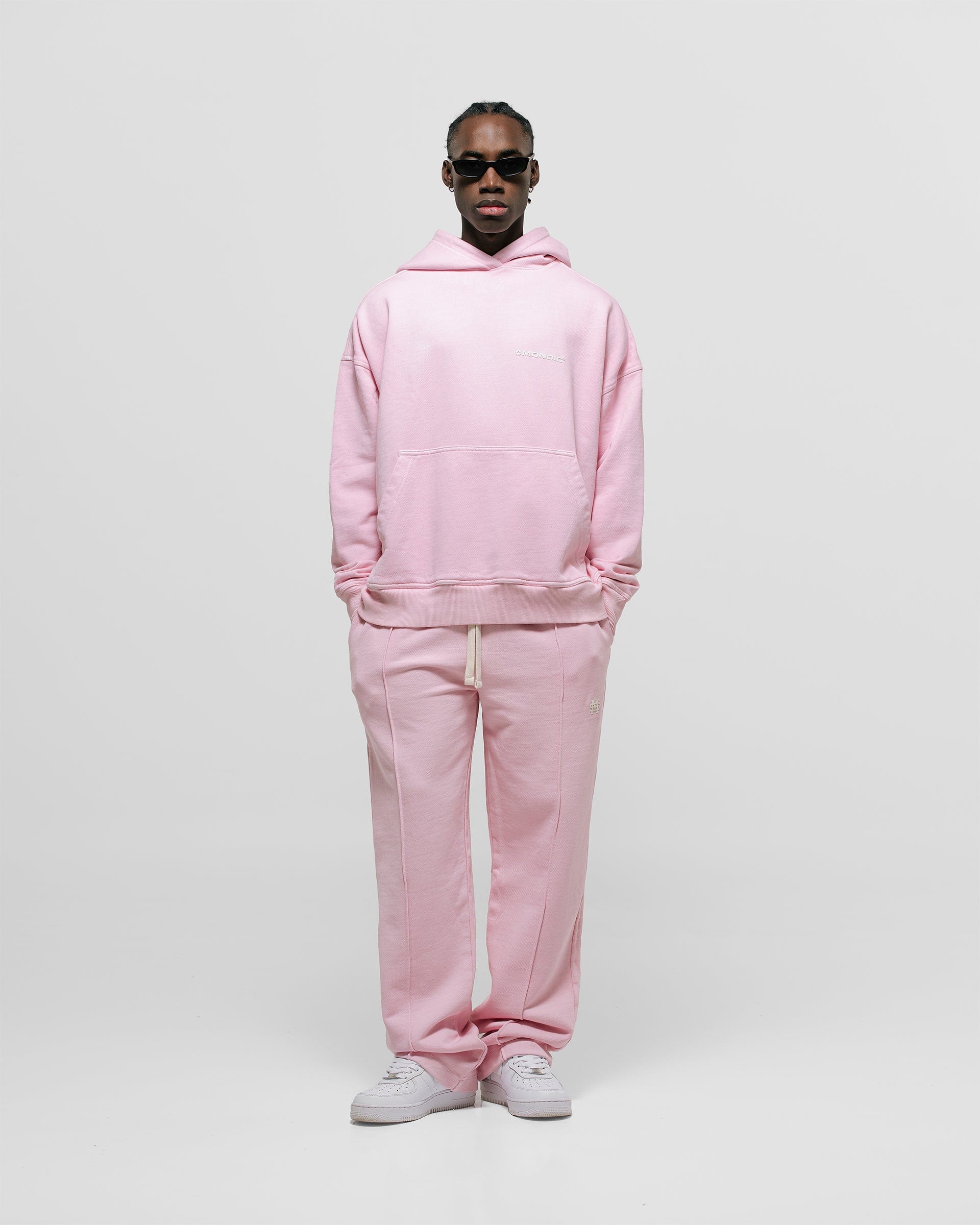Hoodie Oversized Básico V3 - Rosado Pastel - imagen 3