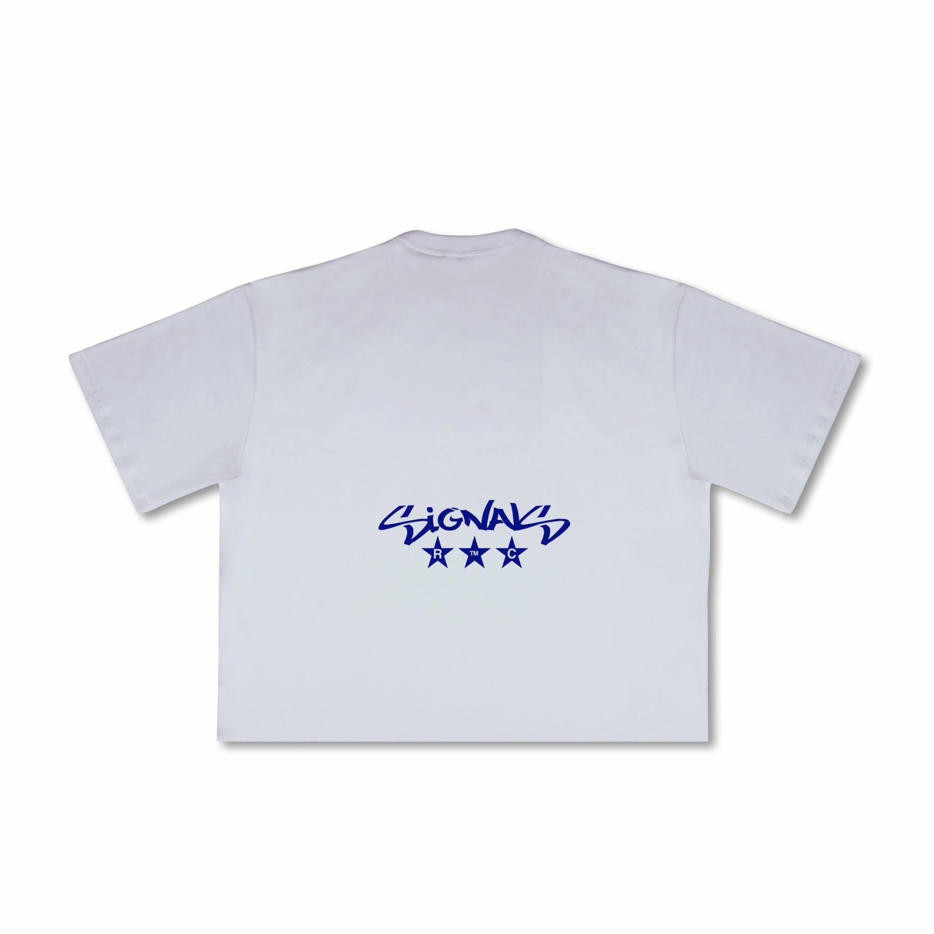T-shirt Boxy Signals Blanca - imagen 2