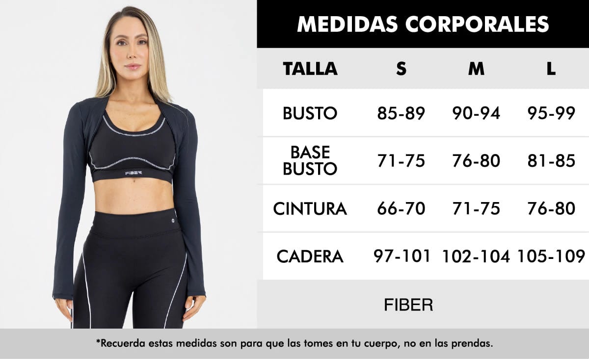 Top complemento layer blanco level up FIBER - imagen 4