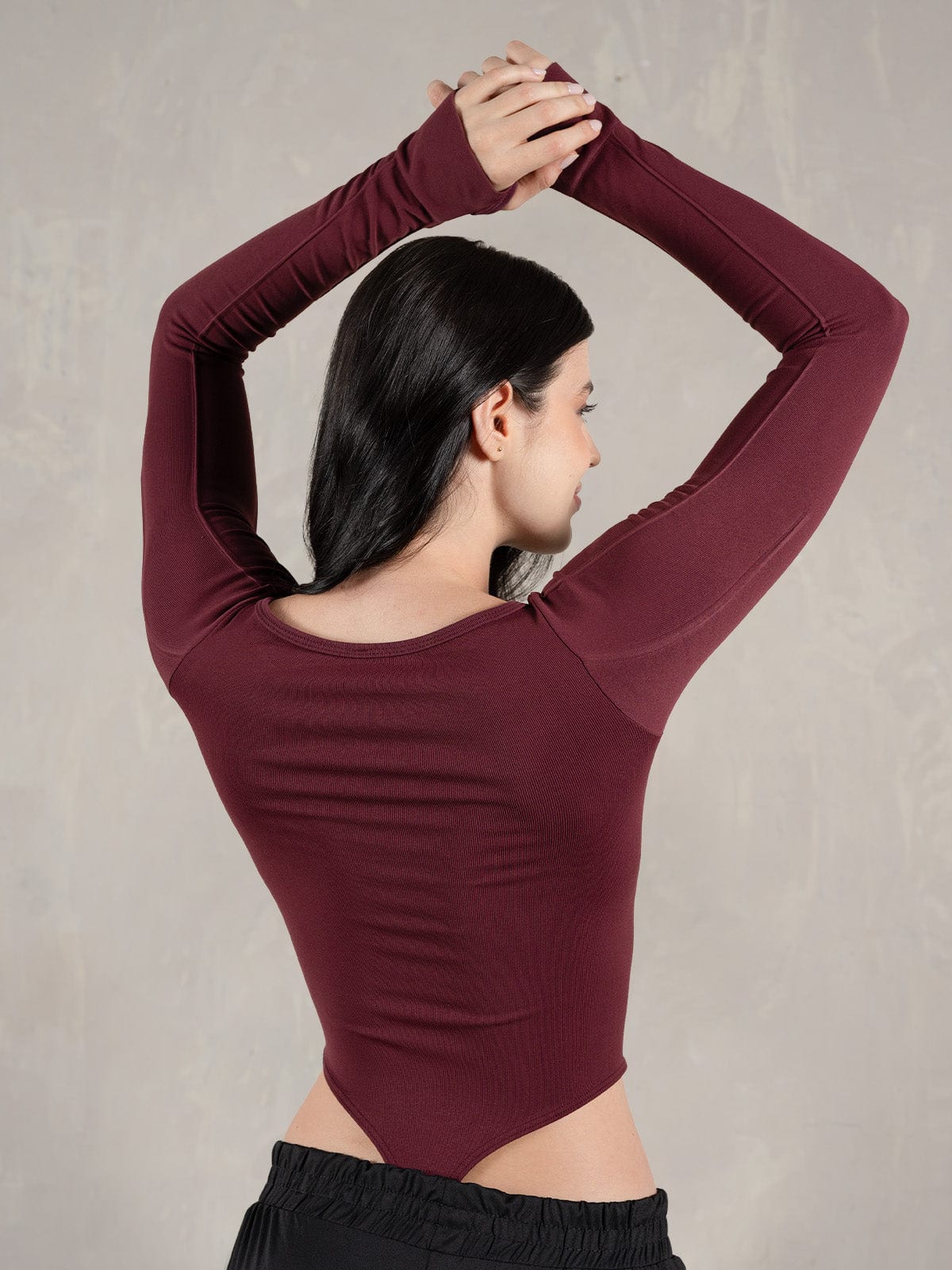 Body Sarah Seamless Vinotinto - imagen 3
