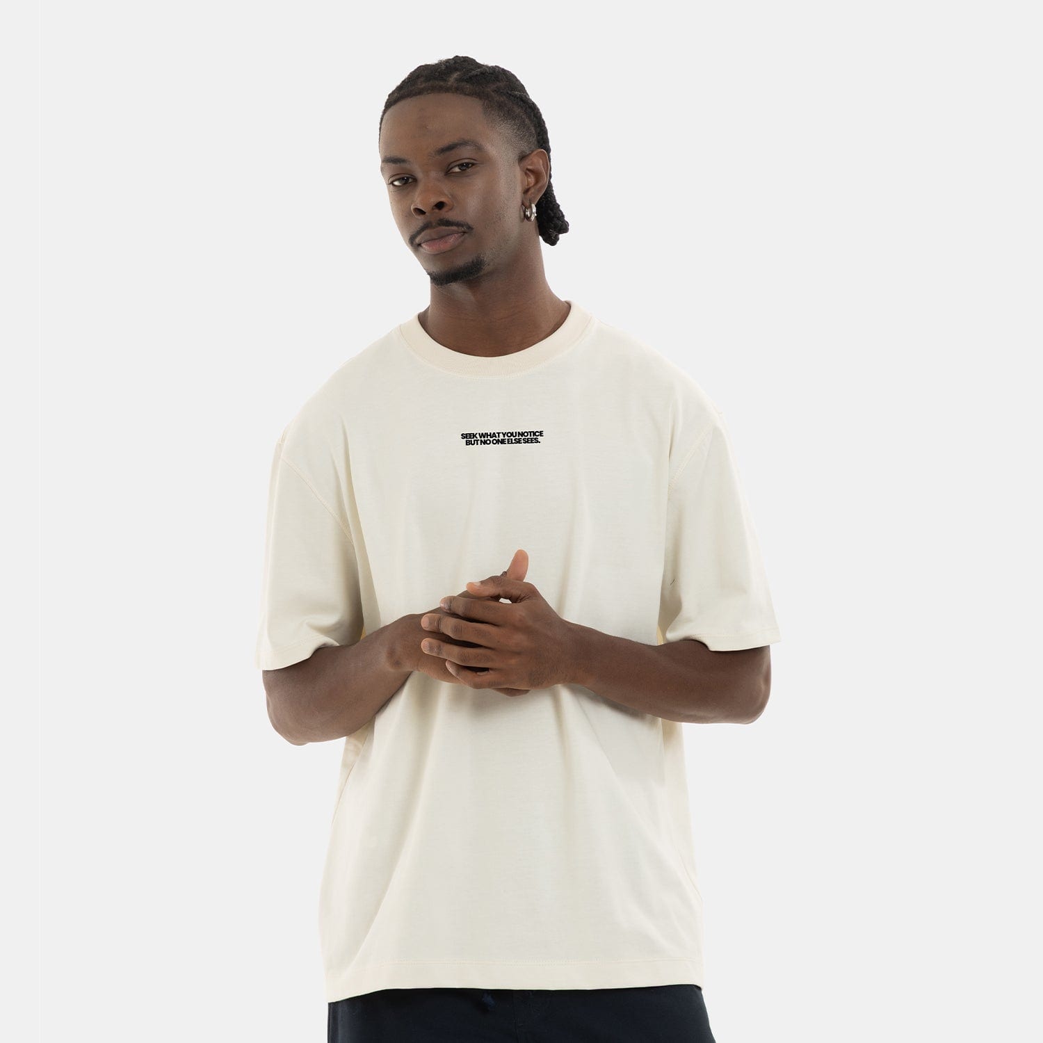 Essential Statement Tee Ivory - imagen 1
