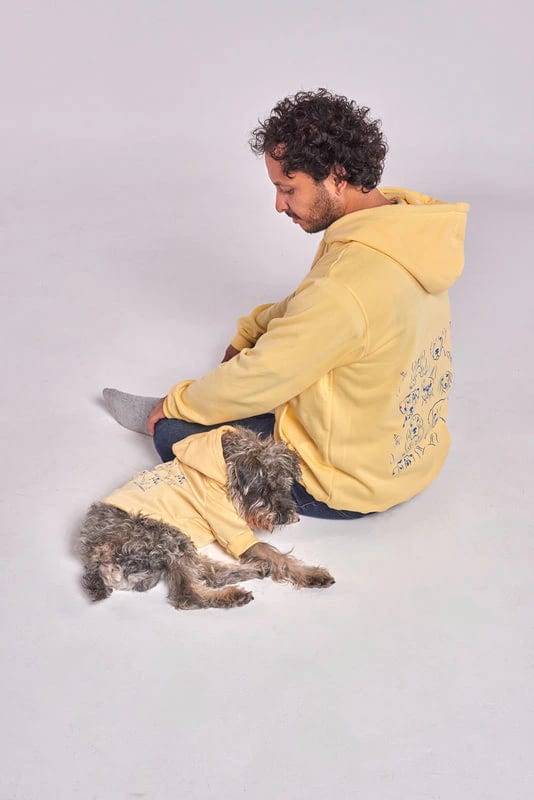 HOODIE AMARILLO UNISEX - imagen 2
