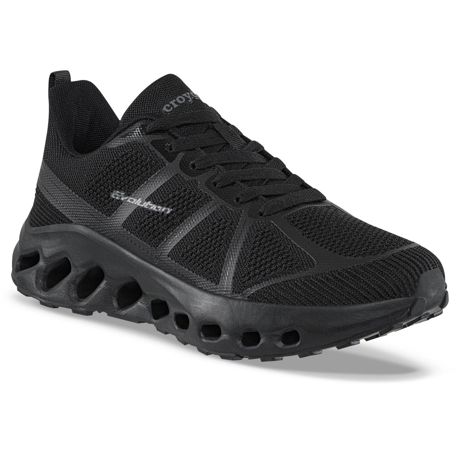 Tenis Running Garyk Negro-Negro Croydon para Hombre - imagen 1