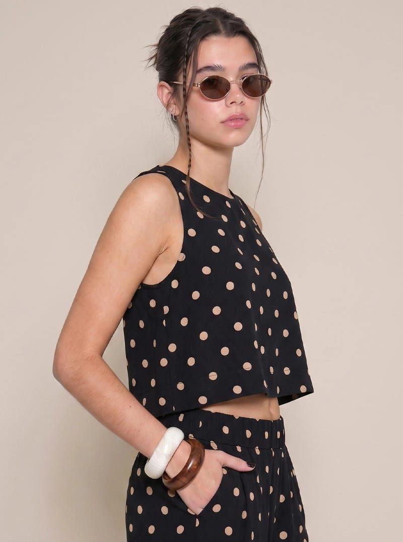 CROP RÍO POLKA  DOTS - imagen 1