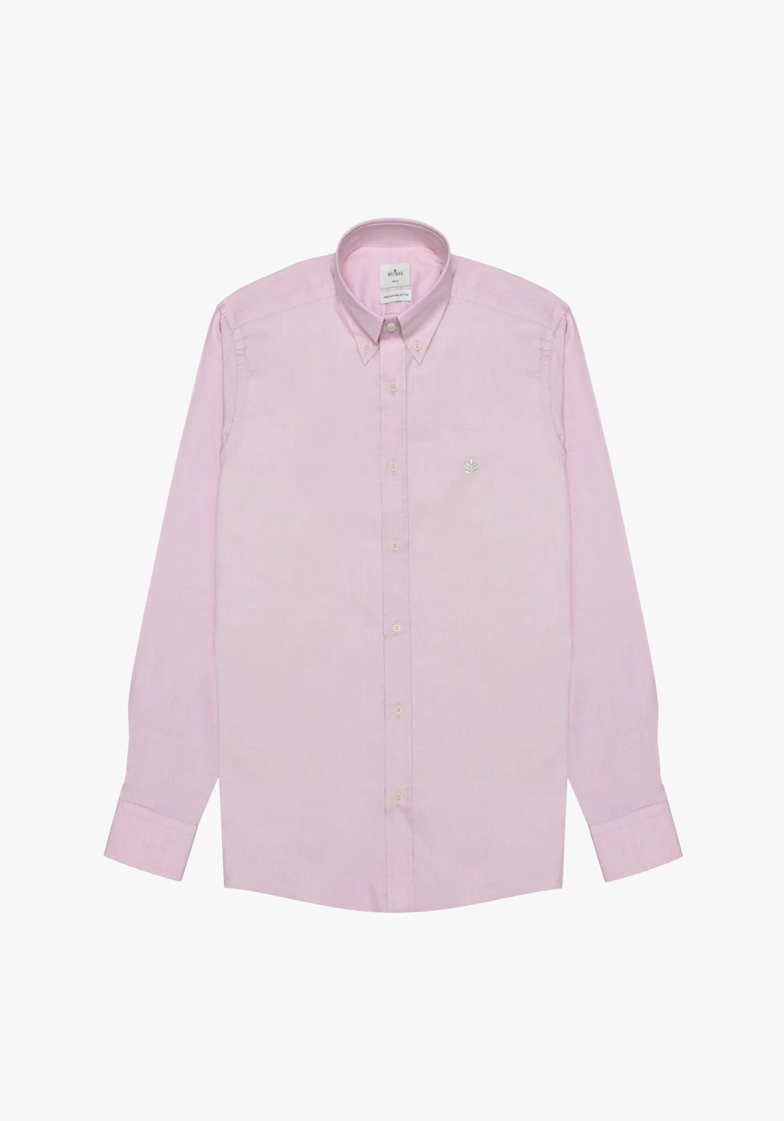 Camisa Rosada Cuello Button Down L-Mar - imagen 1