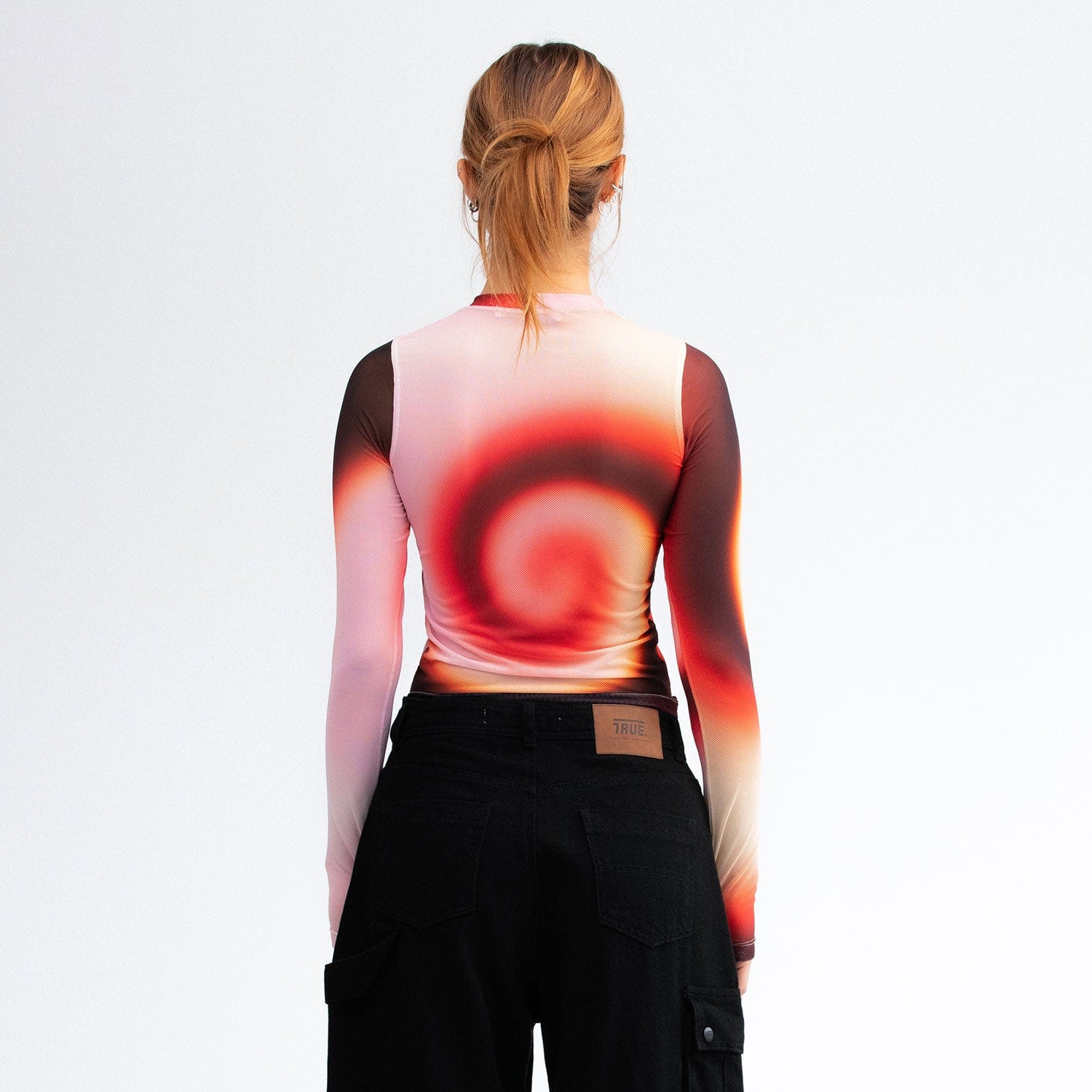 Gradient Mesh LS Tee - Pink - imagen 3