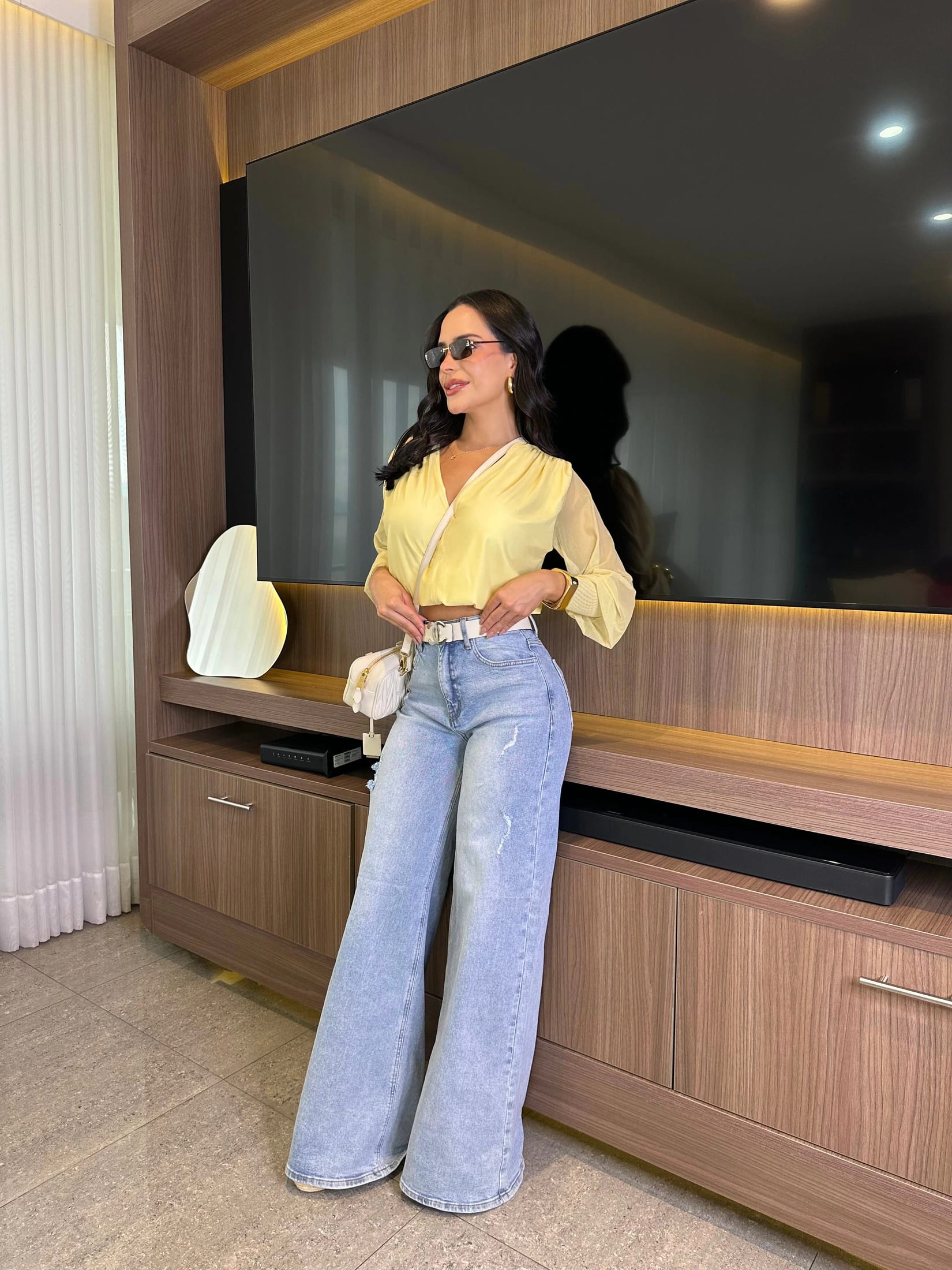 BLUSA BELEN AMARILLO - imagen 3