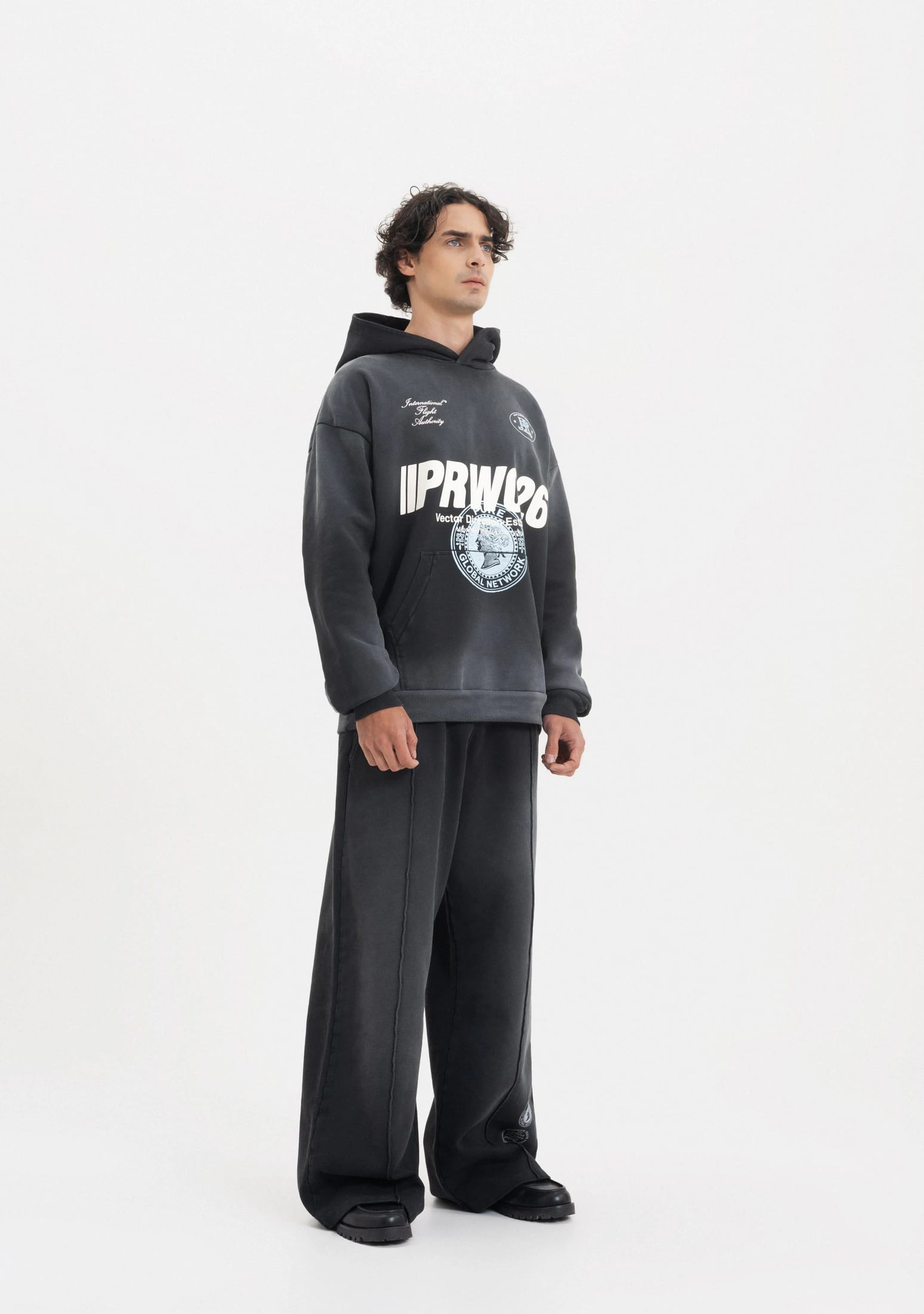 Across The Lines Black Hoodie - imagen 4