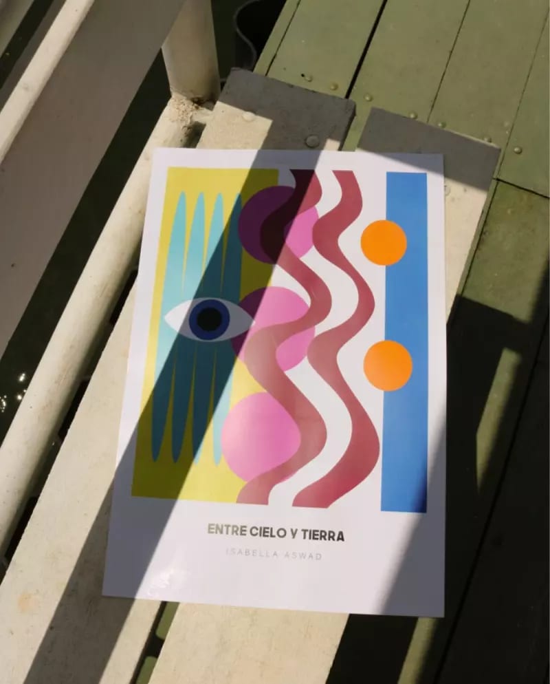 Poster "Entre cielo y tierra" - imagen 1