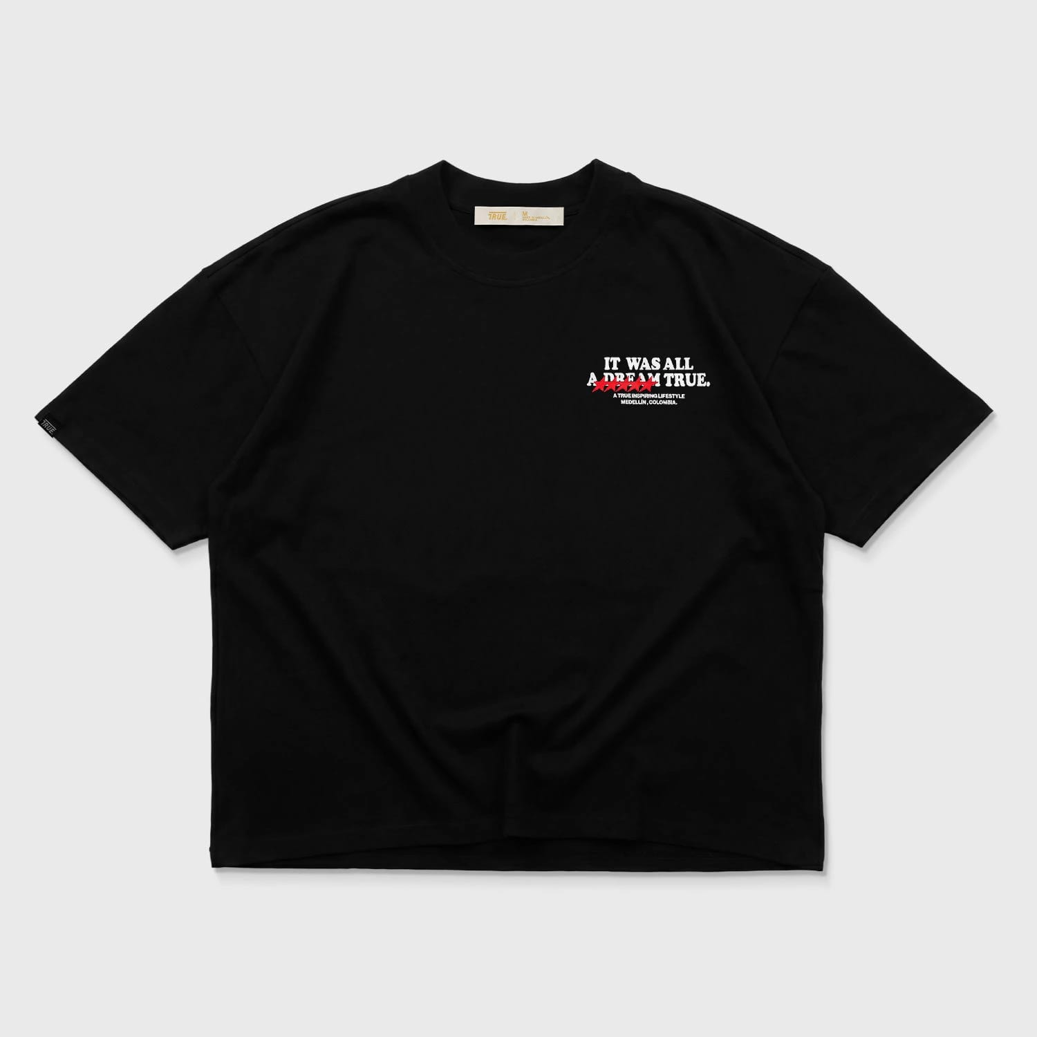 Dream True Boxy T-Shirt - Black - imagen 4