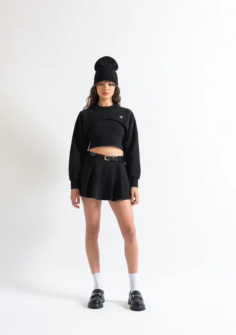 Monclair black crewneck - imagen 11