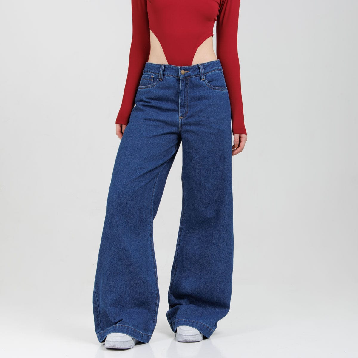 Jean Wide Leg  Ax-3071 Rigido - imagen 2