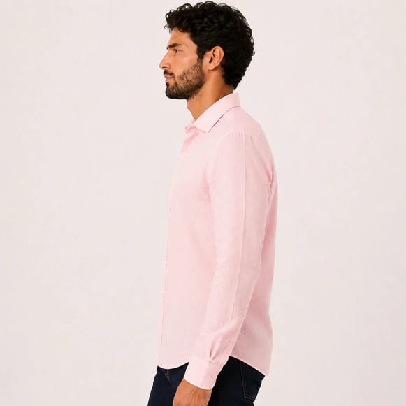 CAMISA ML 55% LINO 45%ALGODON HOMBRE - imagen 9