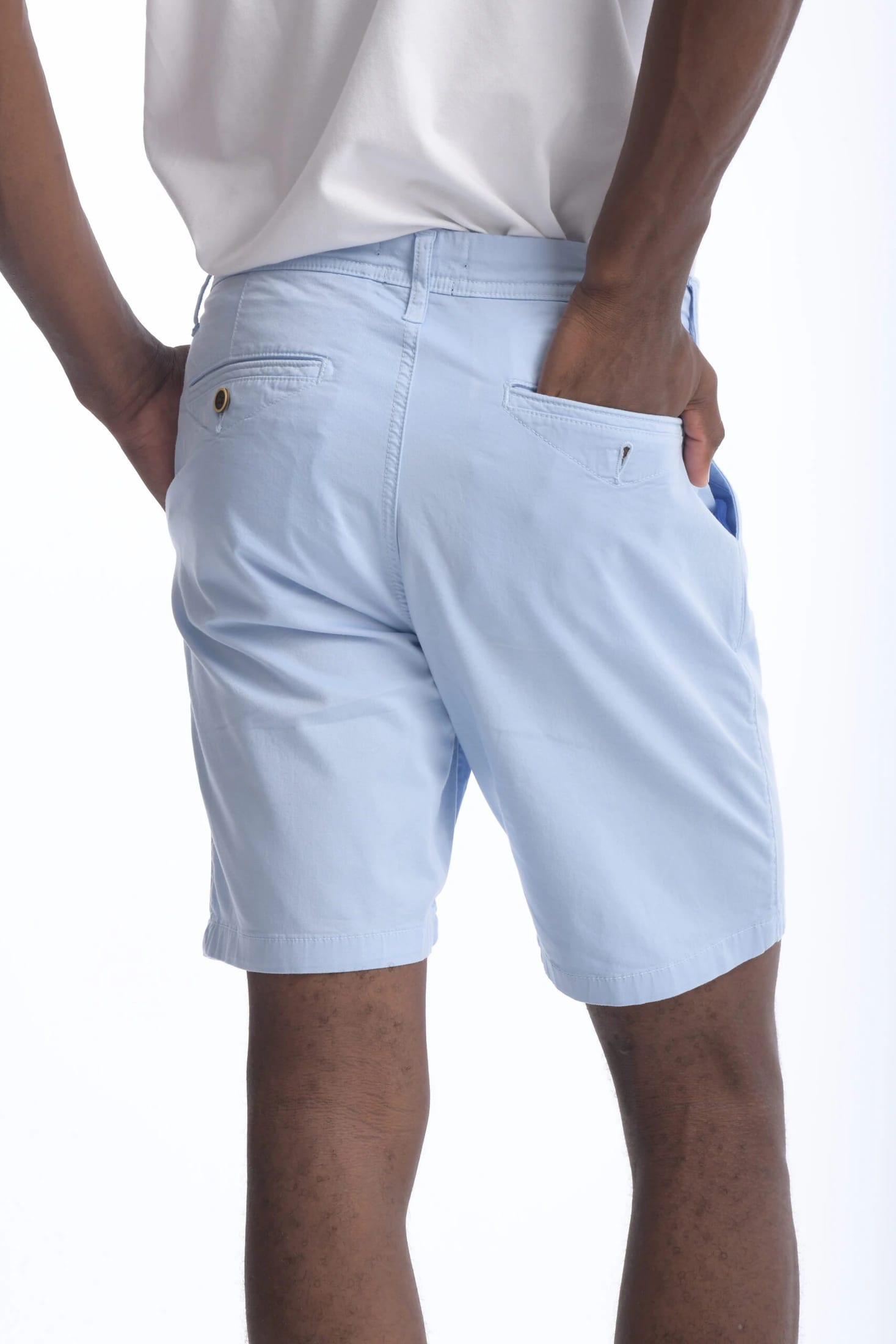Bermuda Chino Dril Azul Marino - imagen 4