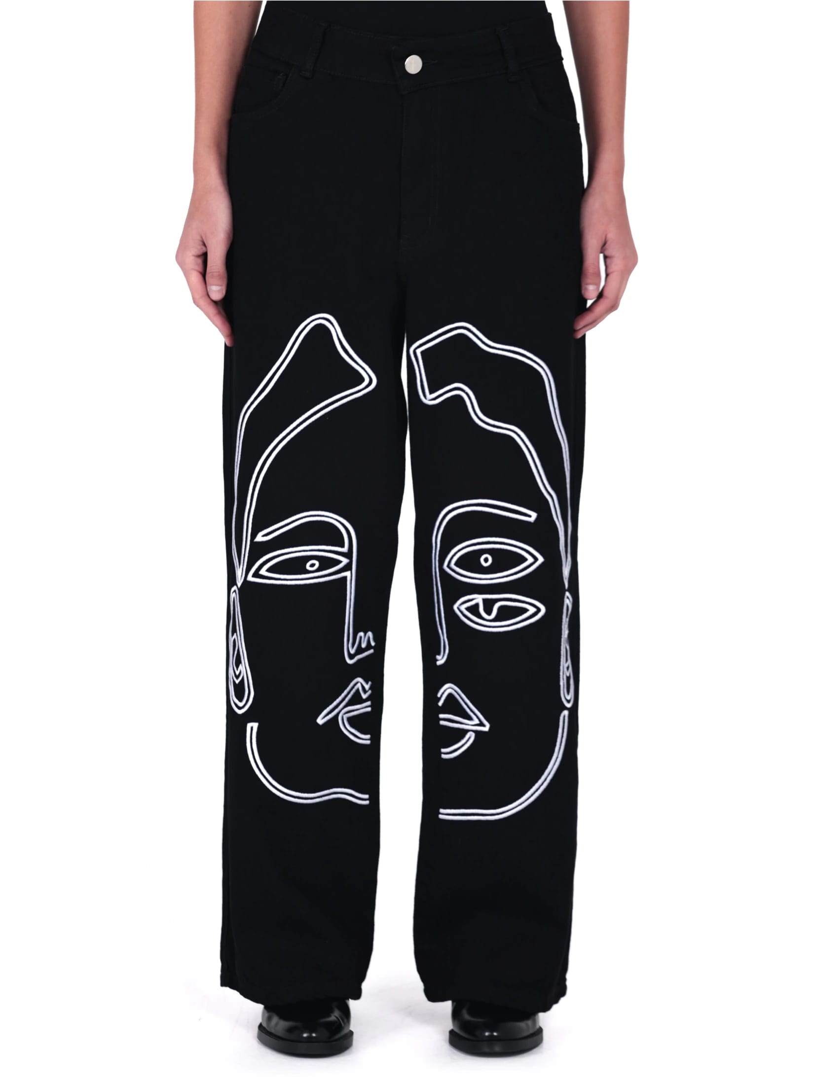 Pantalon Chava Negro - imagen 1