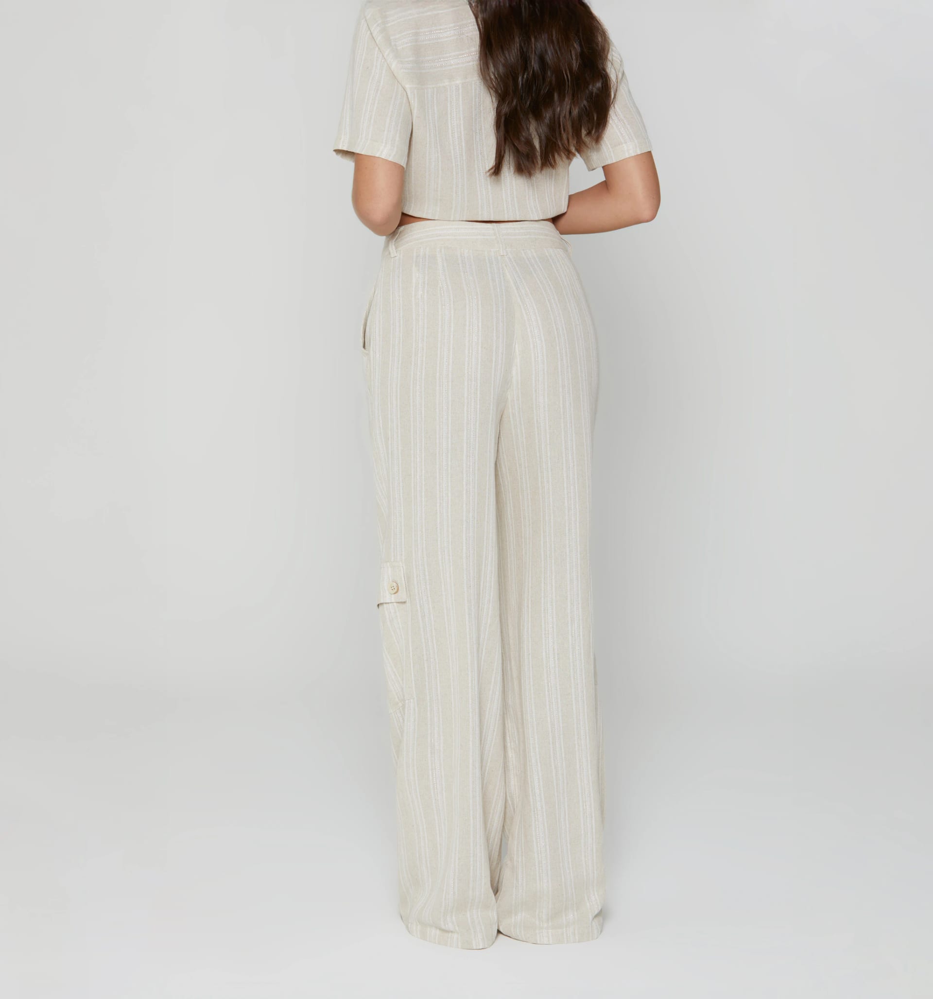Pantalon palazo tiro alto - imagen 3