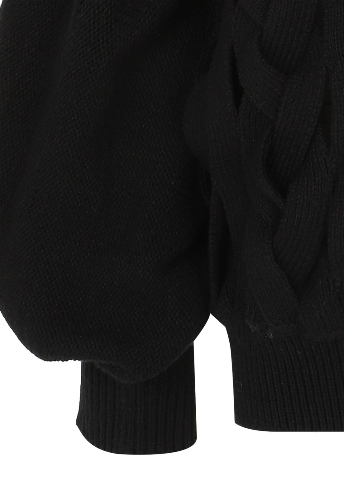 FLAT BRAIDED KNITTED SWEATER - imagen 4