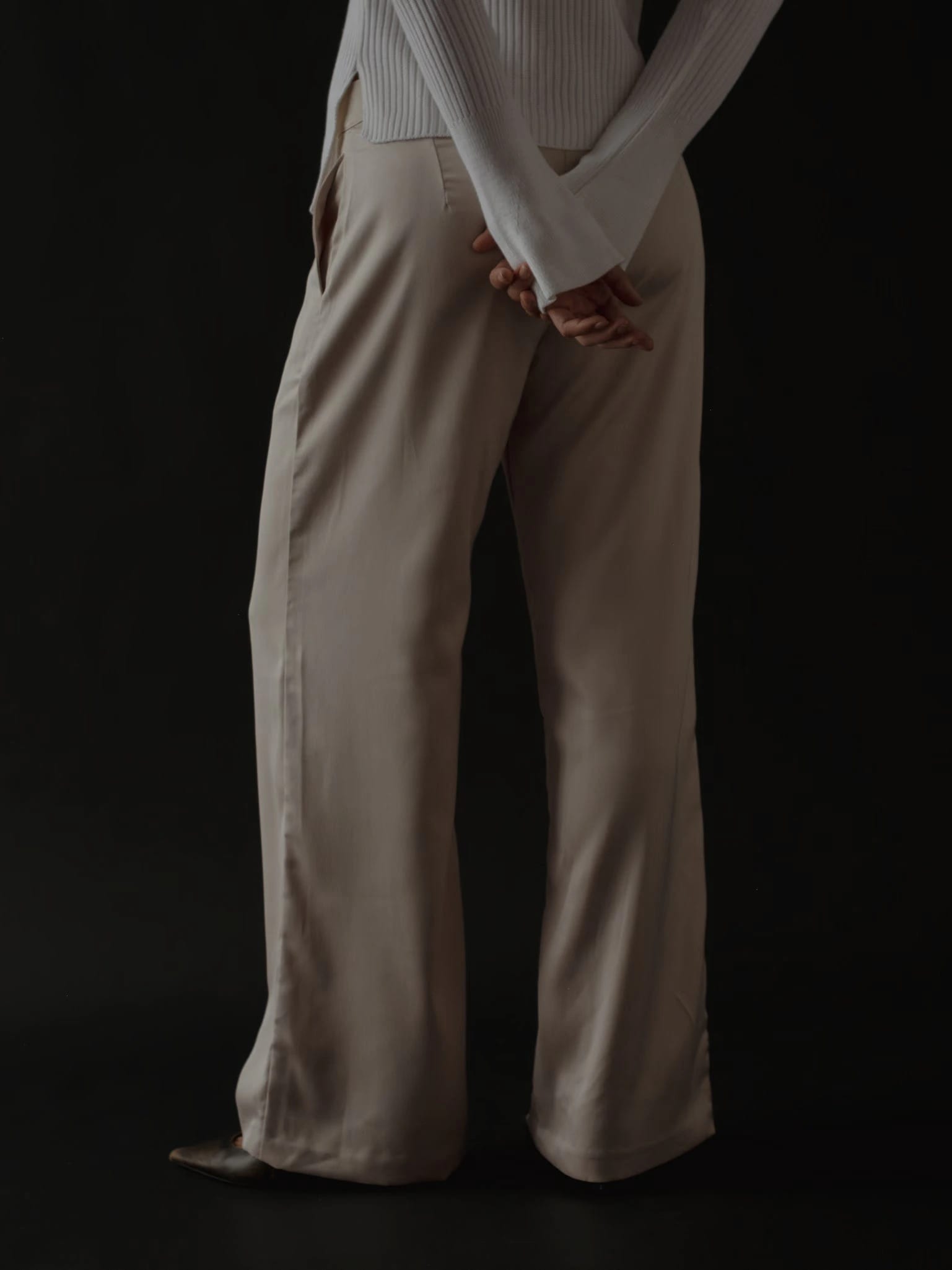 NOT SO MODEST TROUSER - SAND PEARL - imagen 6