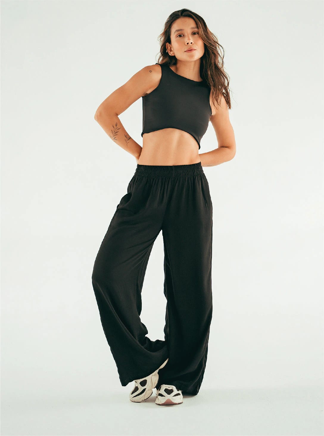 Crop top Soft - Black - imagen 2