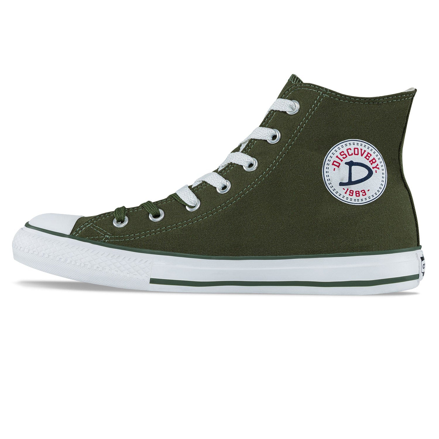 Botas Casuales Discovery Alto Verde Oliva Croydon Unisex - imagen 4