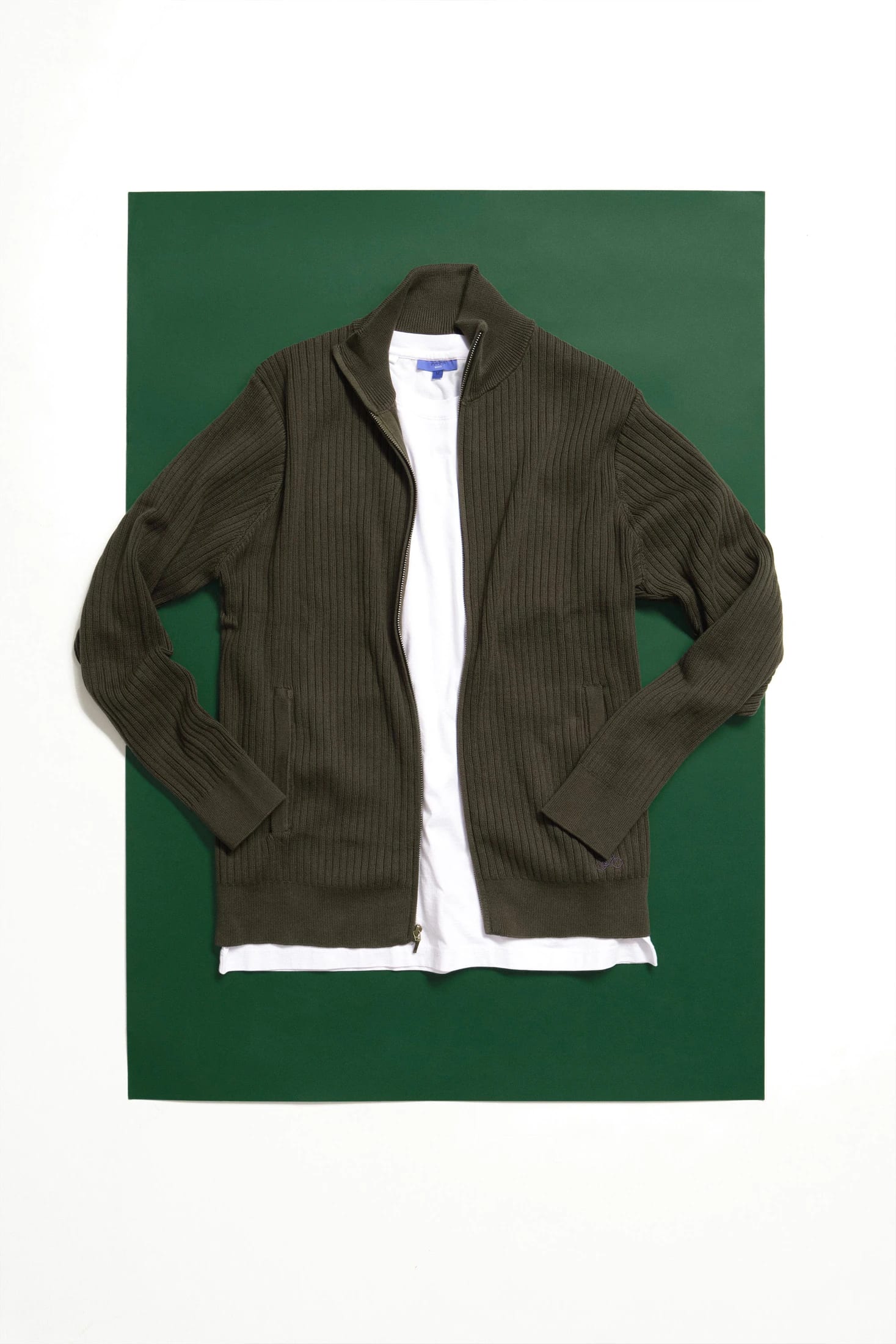 SACO LINED FULL ZIP MILITAR - imagen 4