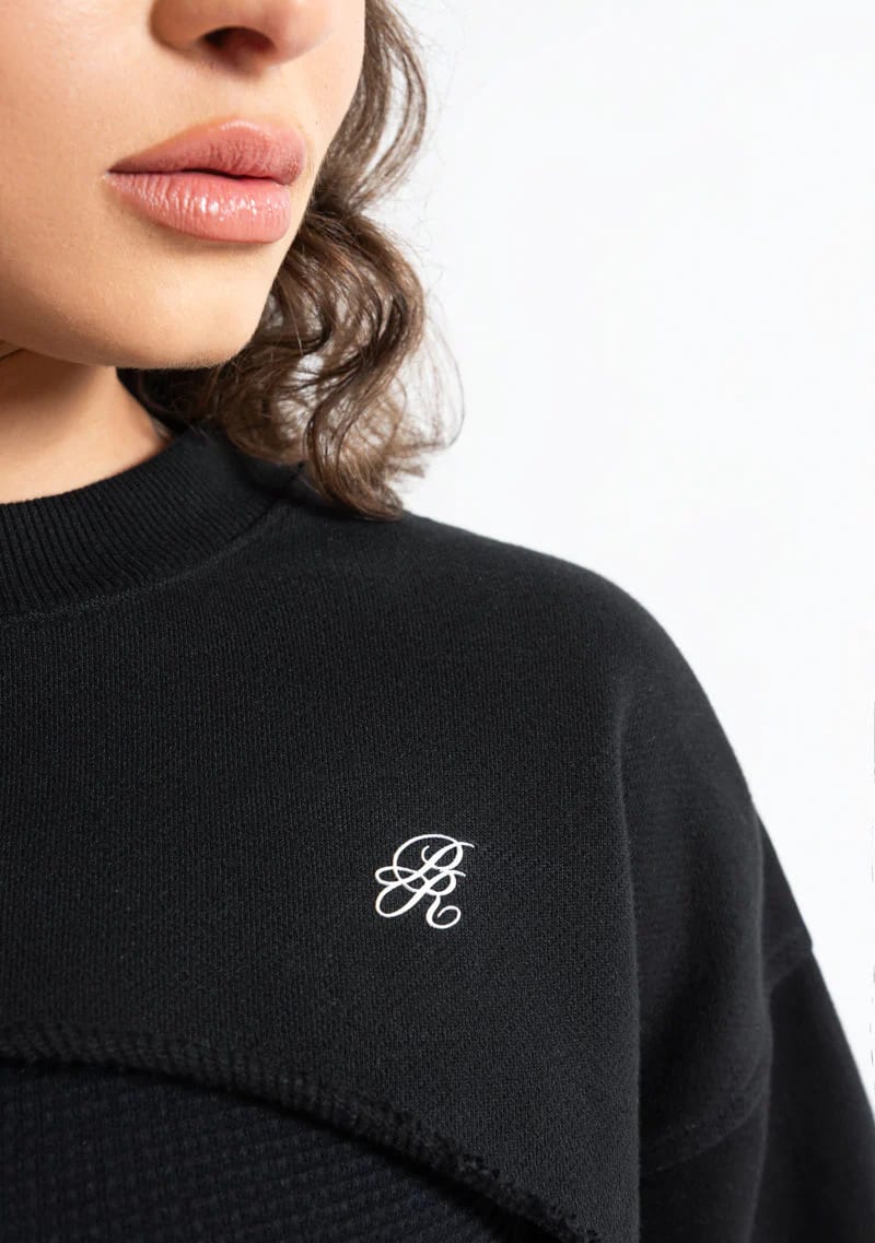 Monclair black crewneck - imagen 14