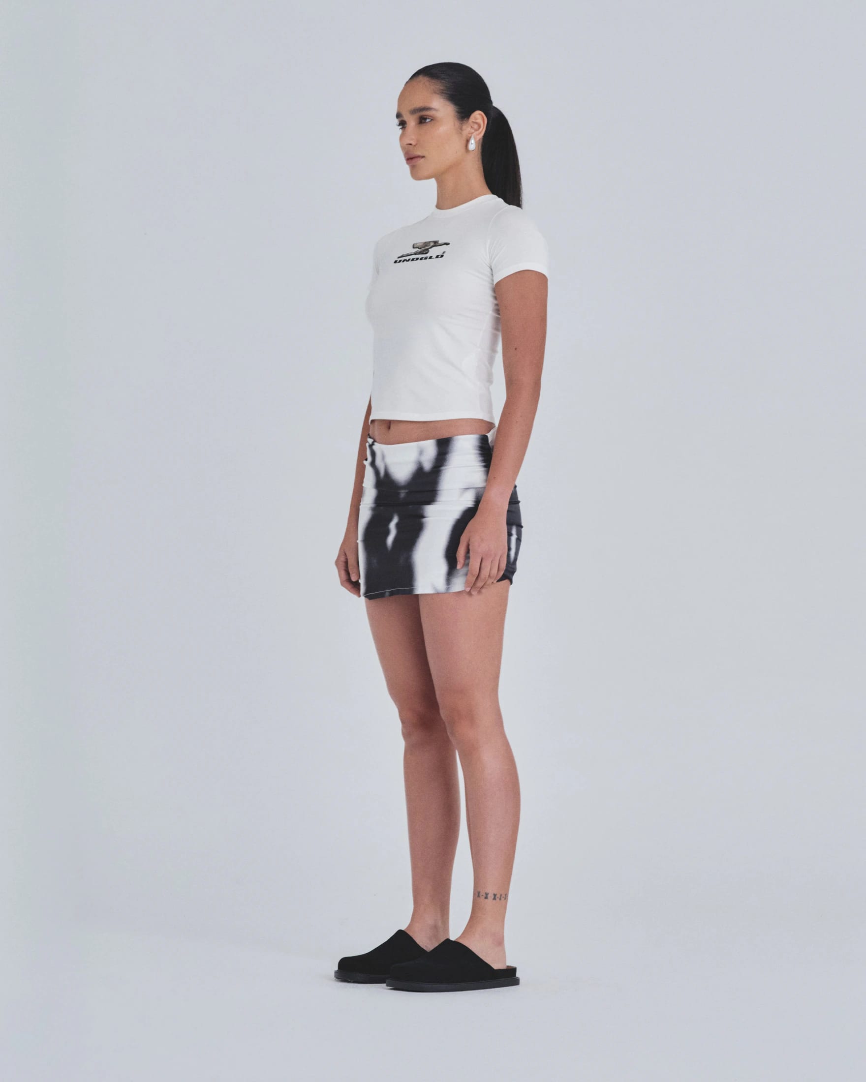 Holy State Deco Long Baby Tee White - imagen 5