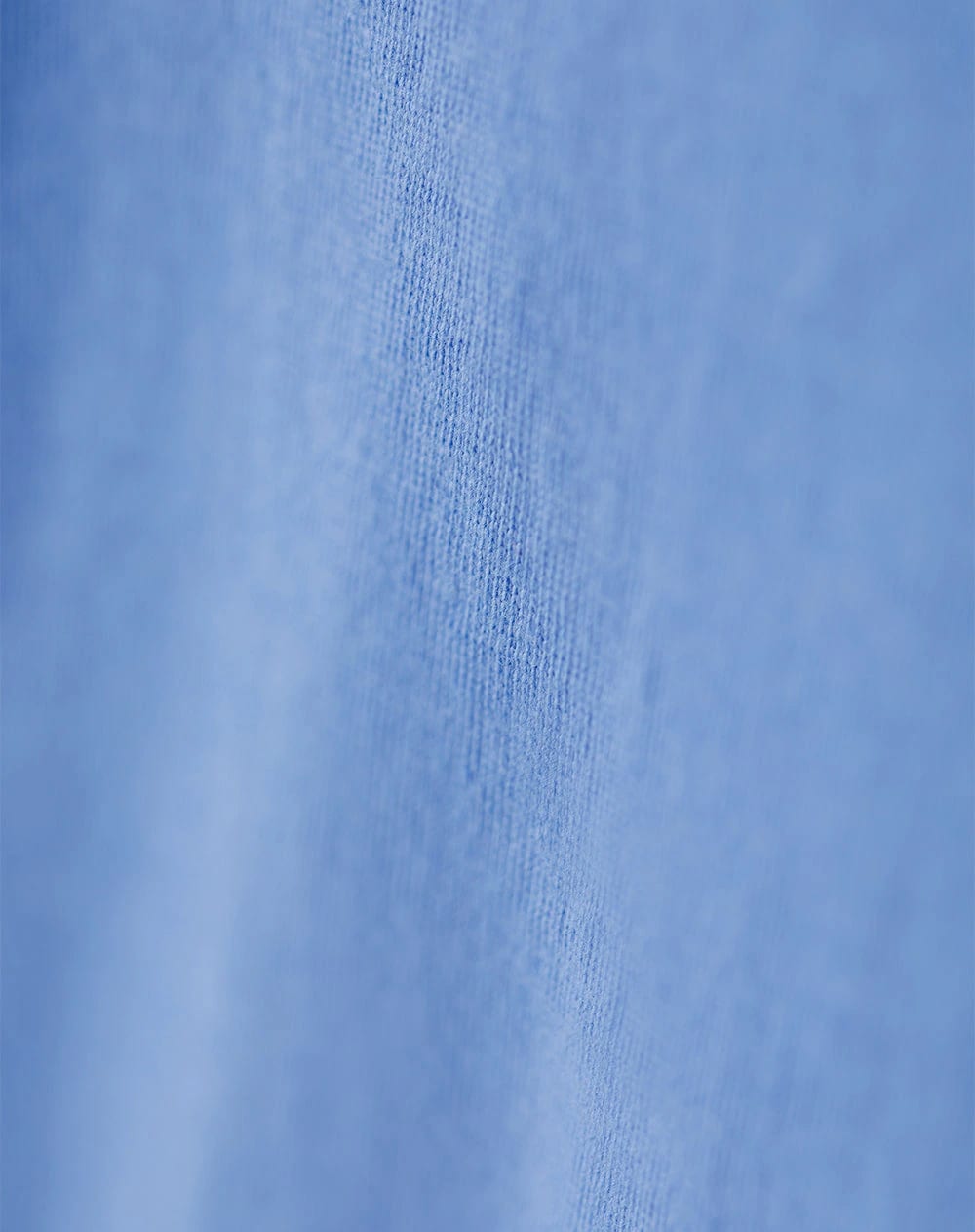 Camiseta oversize algodón azul mujer - imagen 6