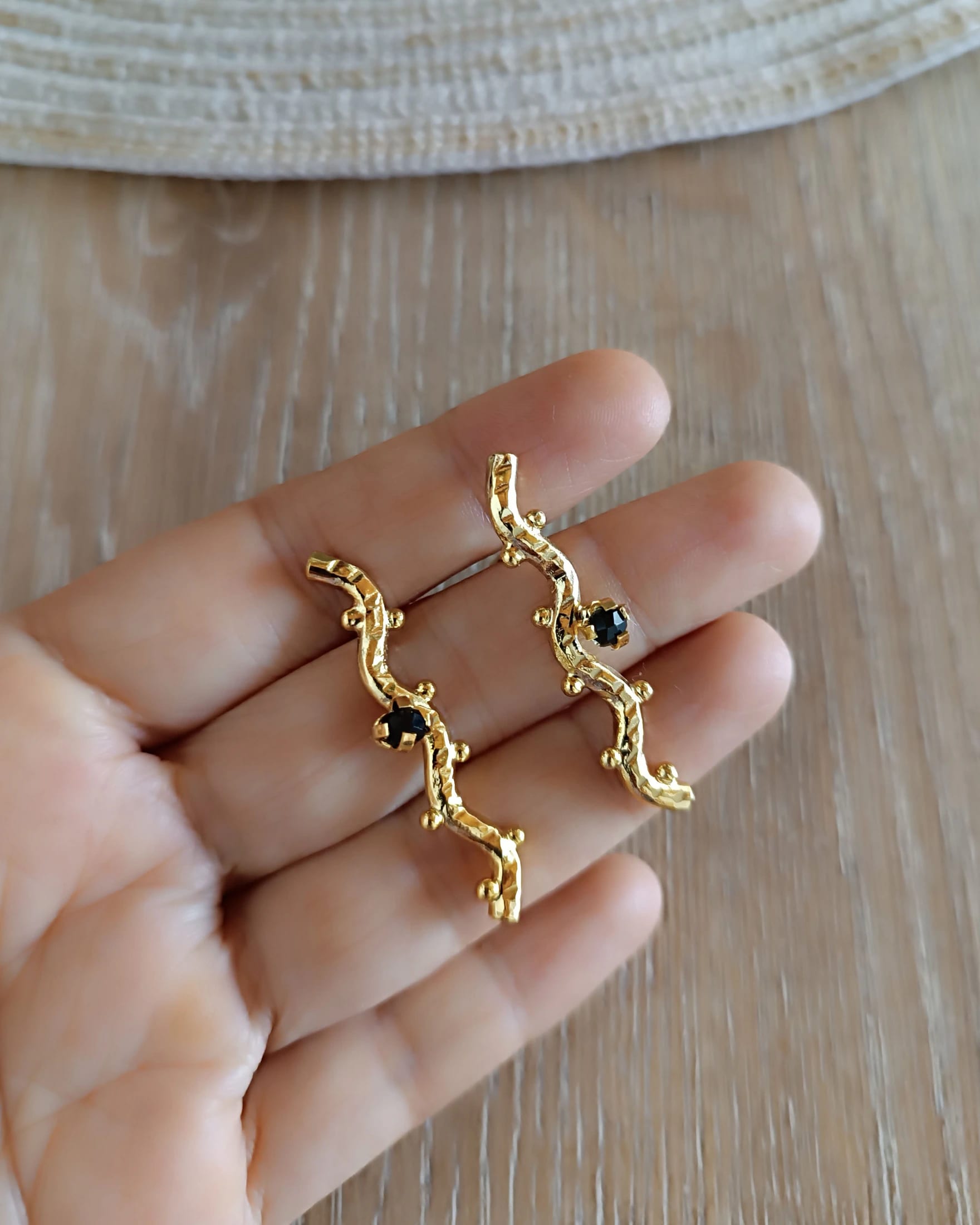 Aretes rama Jasmine - imagen 3