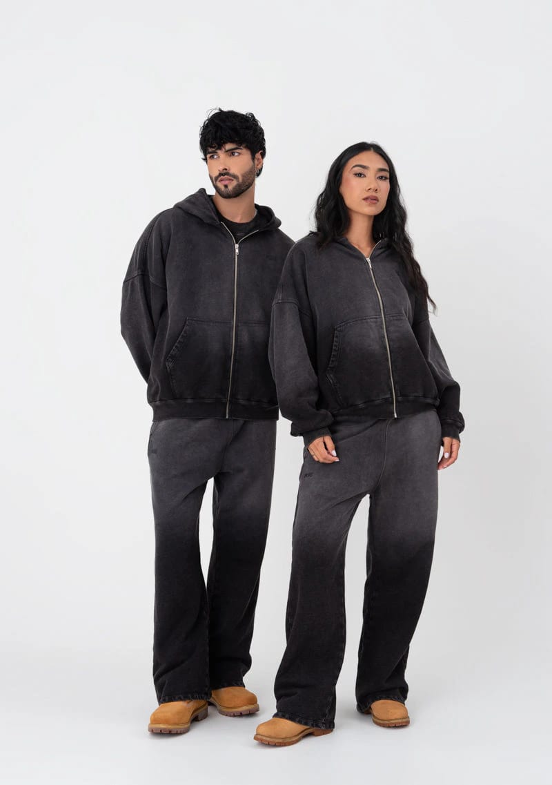Atelier Grey washed Hoodie - imagen 7