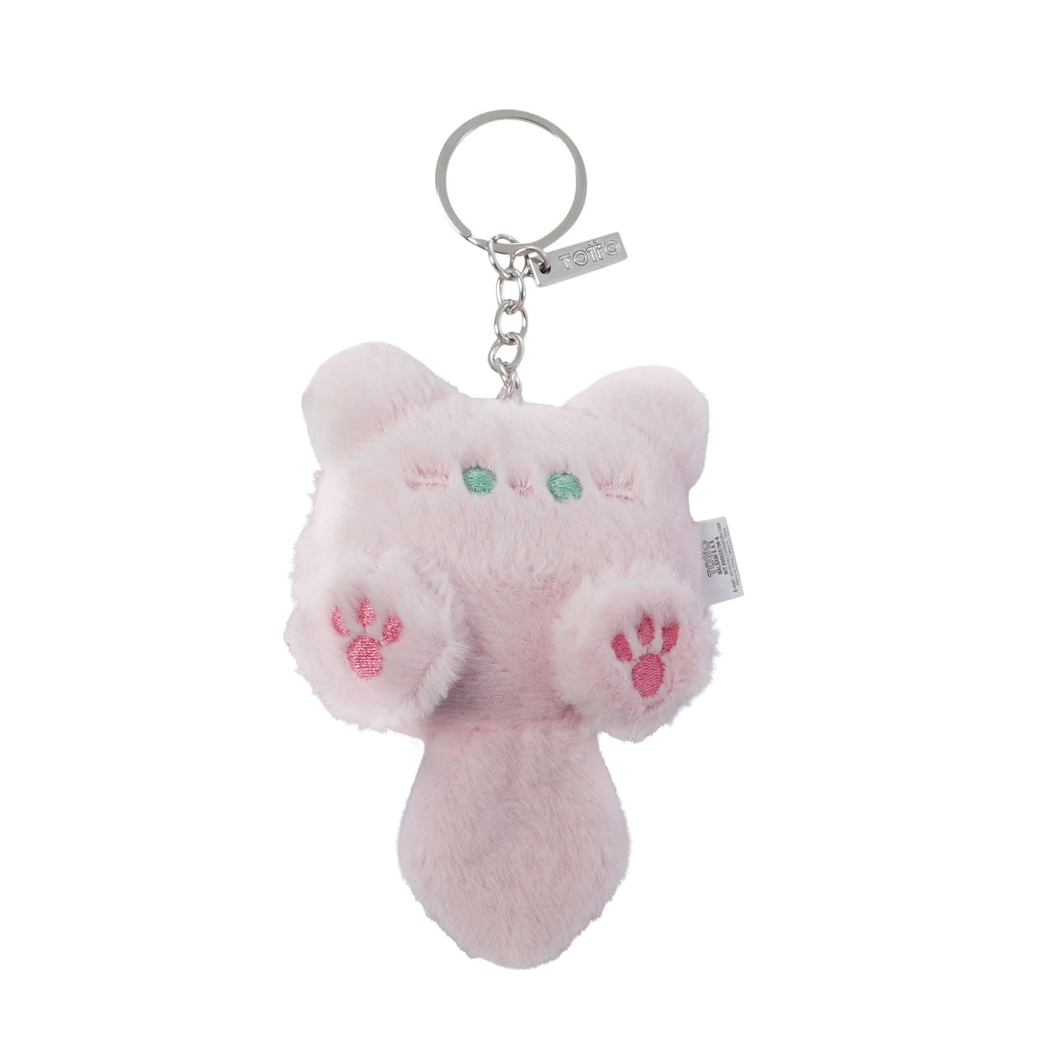 Llavero de Peluche Cat Pink color Rosado - imagen 1