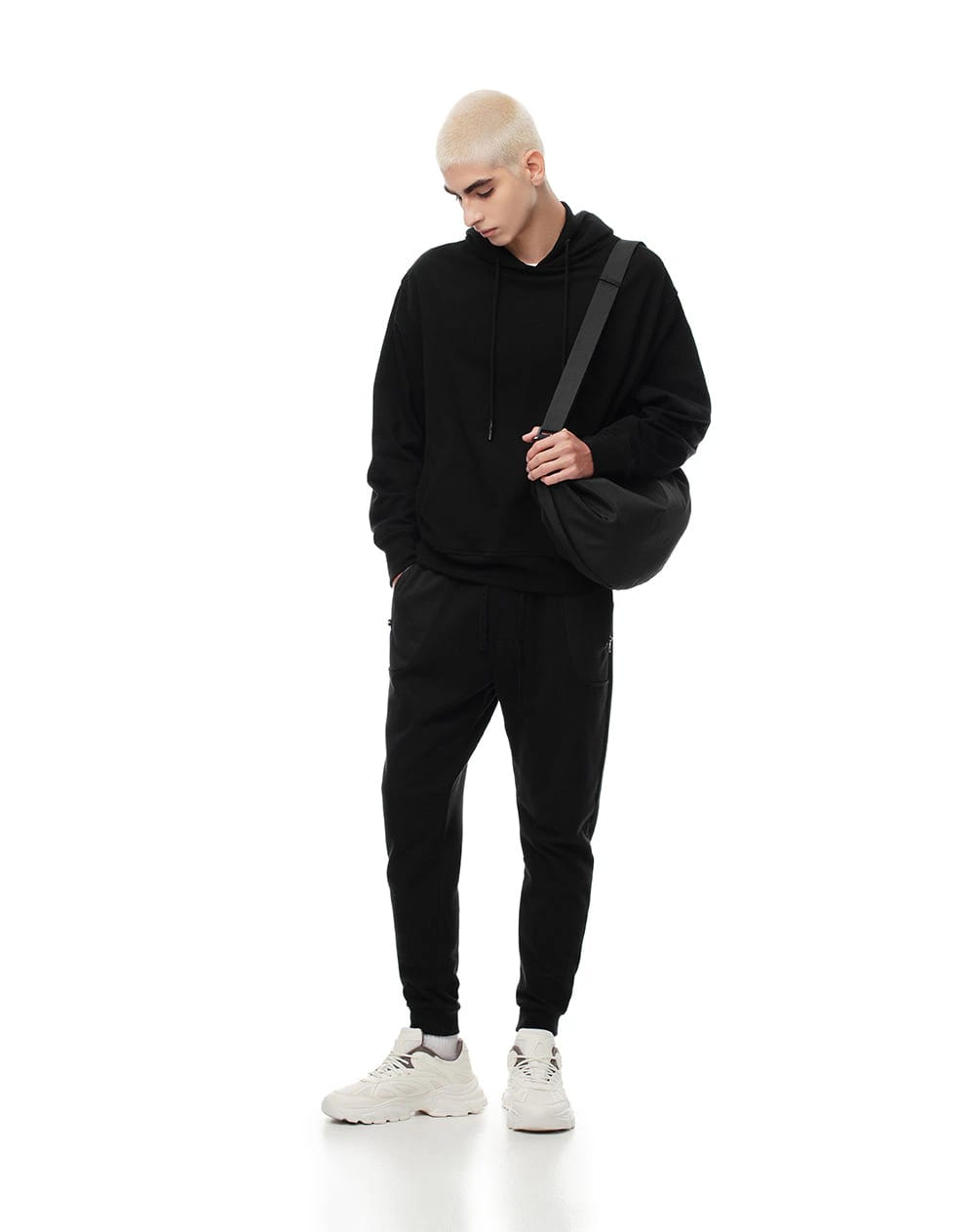 Jogger regular negro hombre - imagen 1
