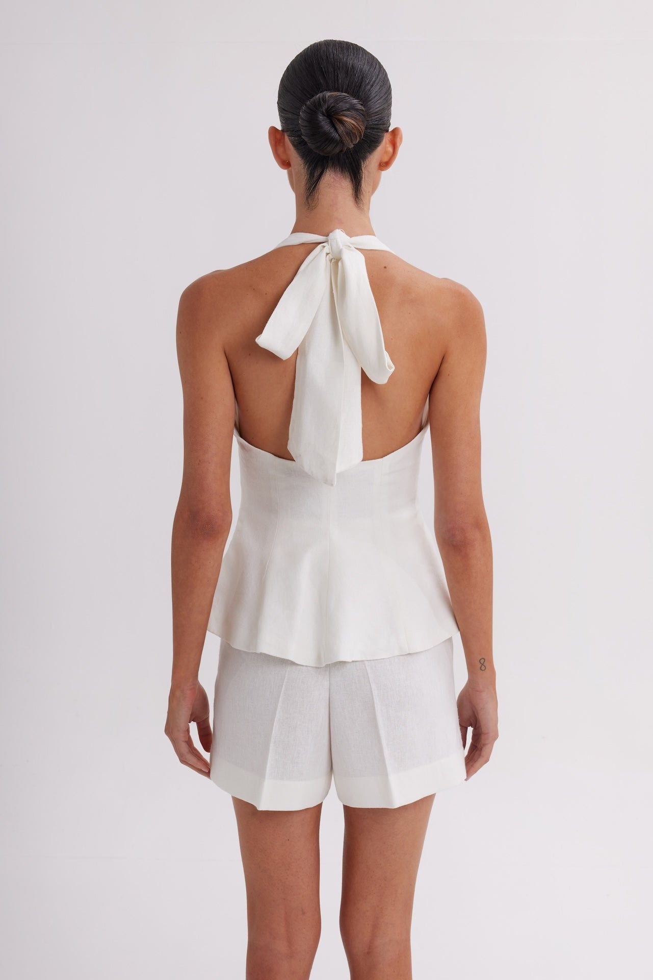 Blusa Mujer Elowen & Short Bruna Ivory - imagen 2