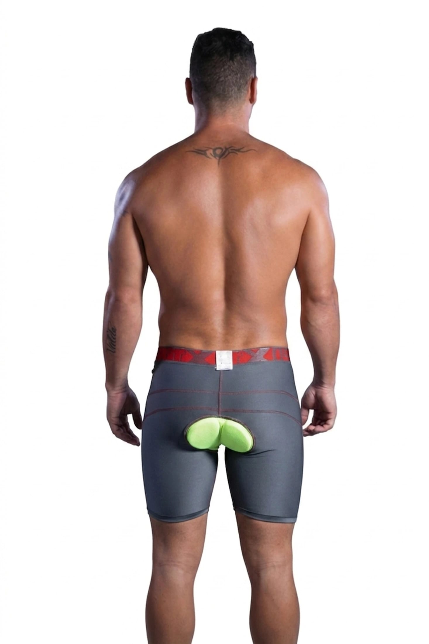 BOXER DEPORTIVO CON BADANA GRIS - imagen 1