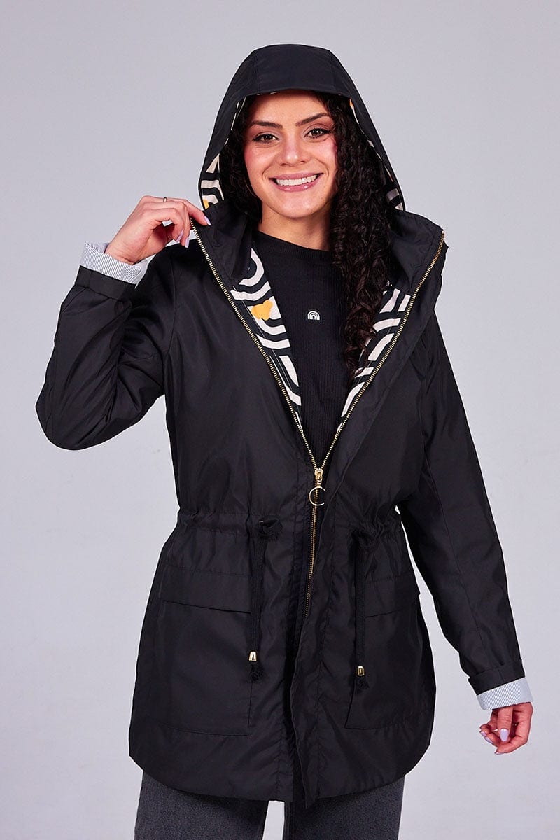 Parka Classic Negro Lluvia - imagen 6