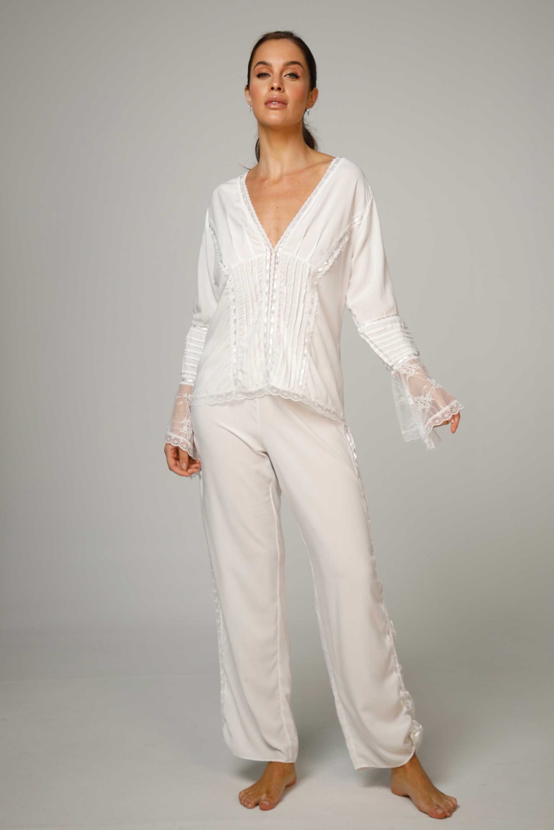 PIJAMA PANTALON ELLIPSE ORIGEN CRUDO - imagen 1