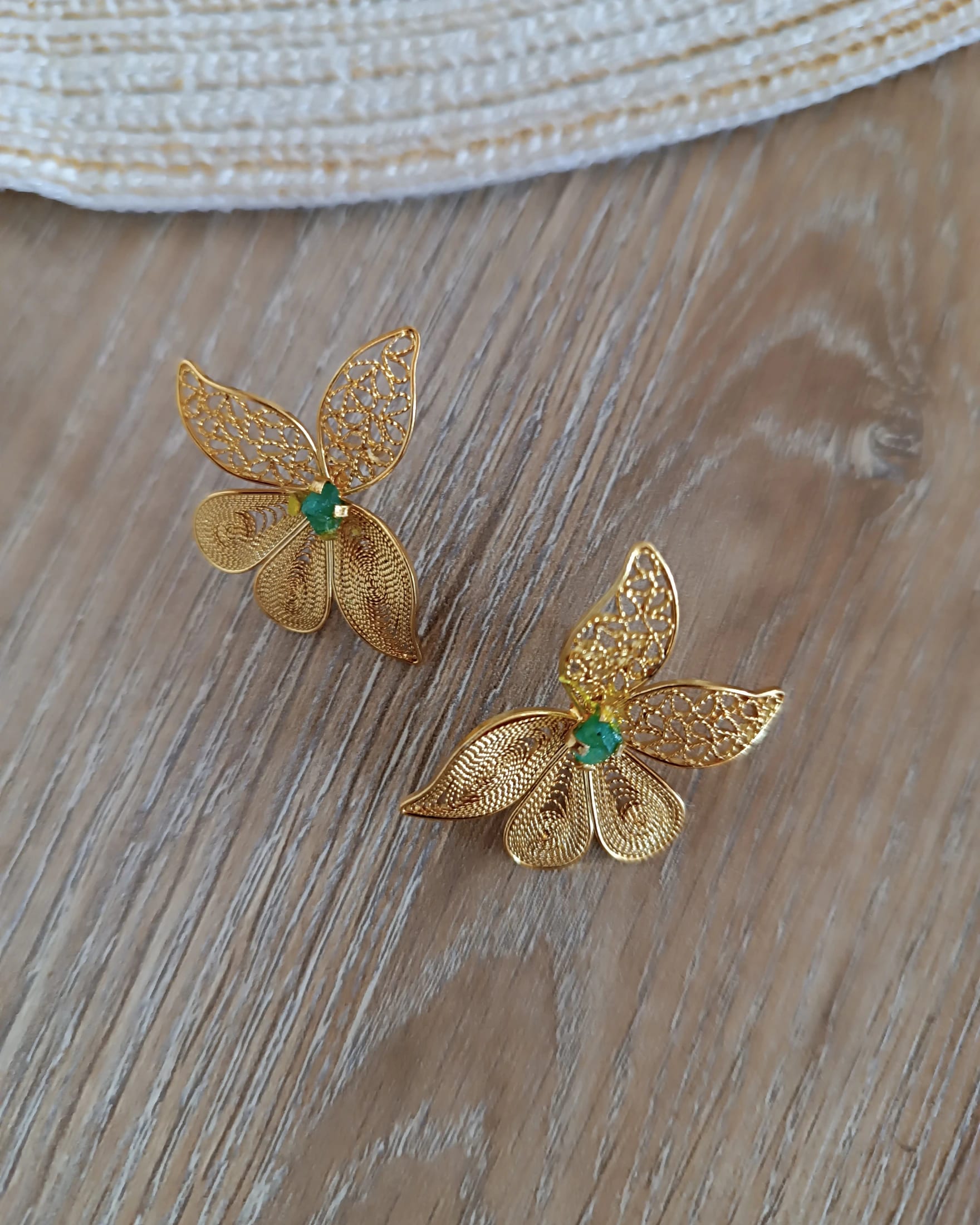 Aretes filigrana topo Imperial - imagen 5