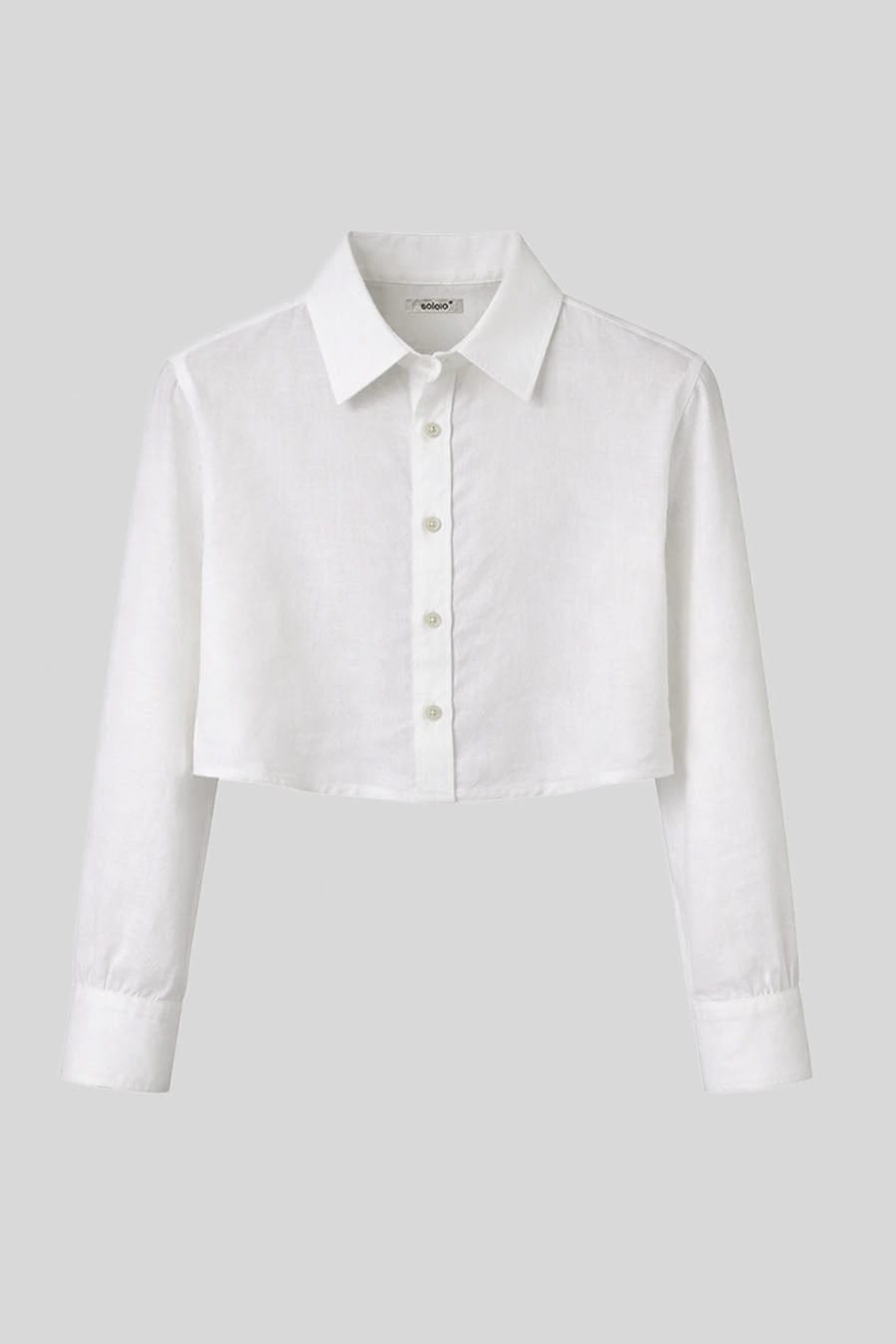 Women's shirt linen baku white - imagen 1