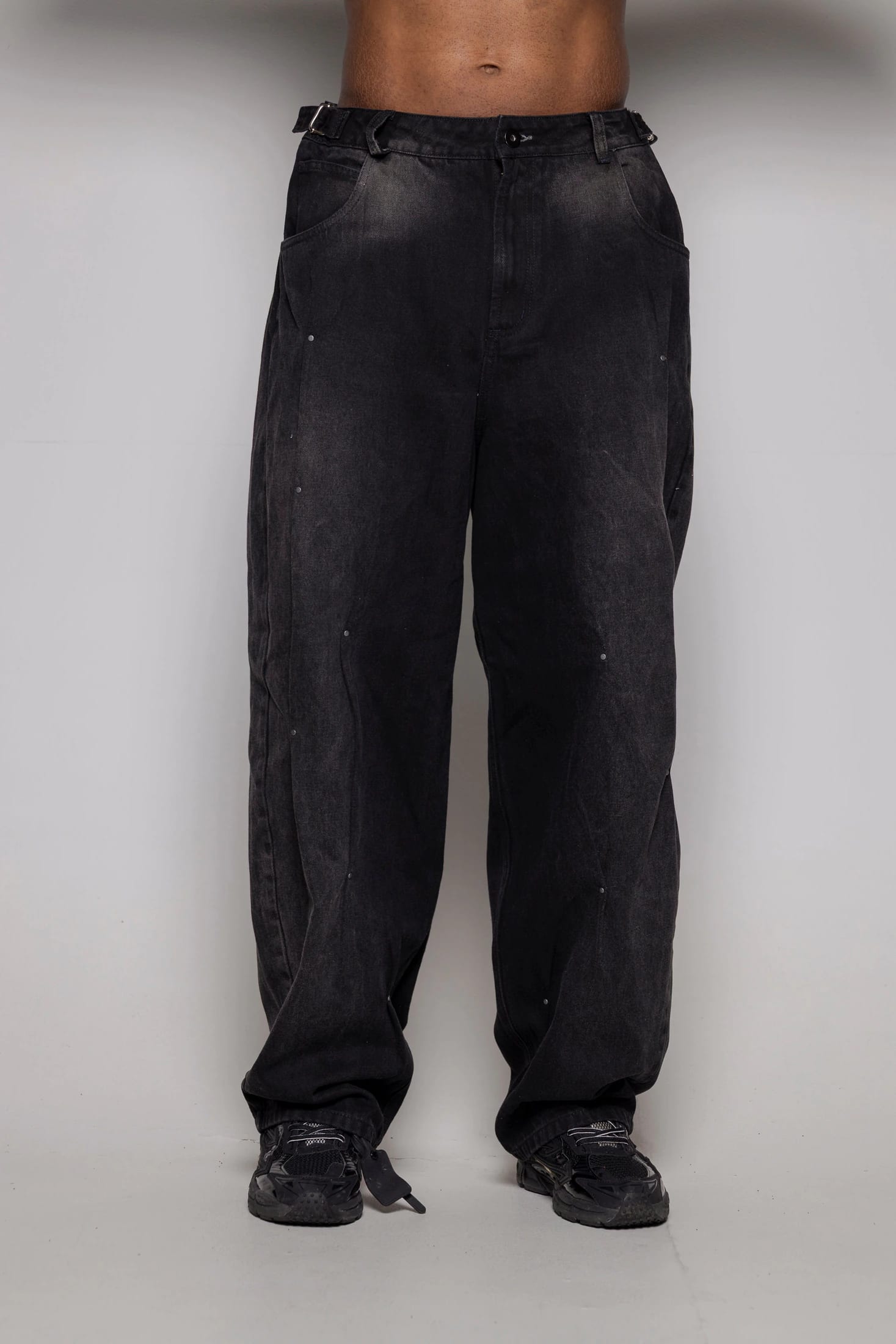 Baggy Courage Negro Taches - imagen 1