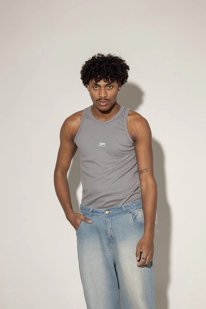 Camisilla Redemption Rib-Gris - imagen 2