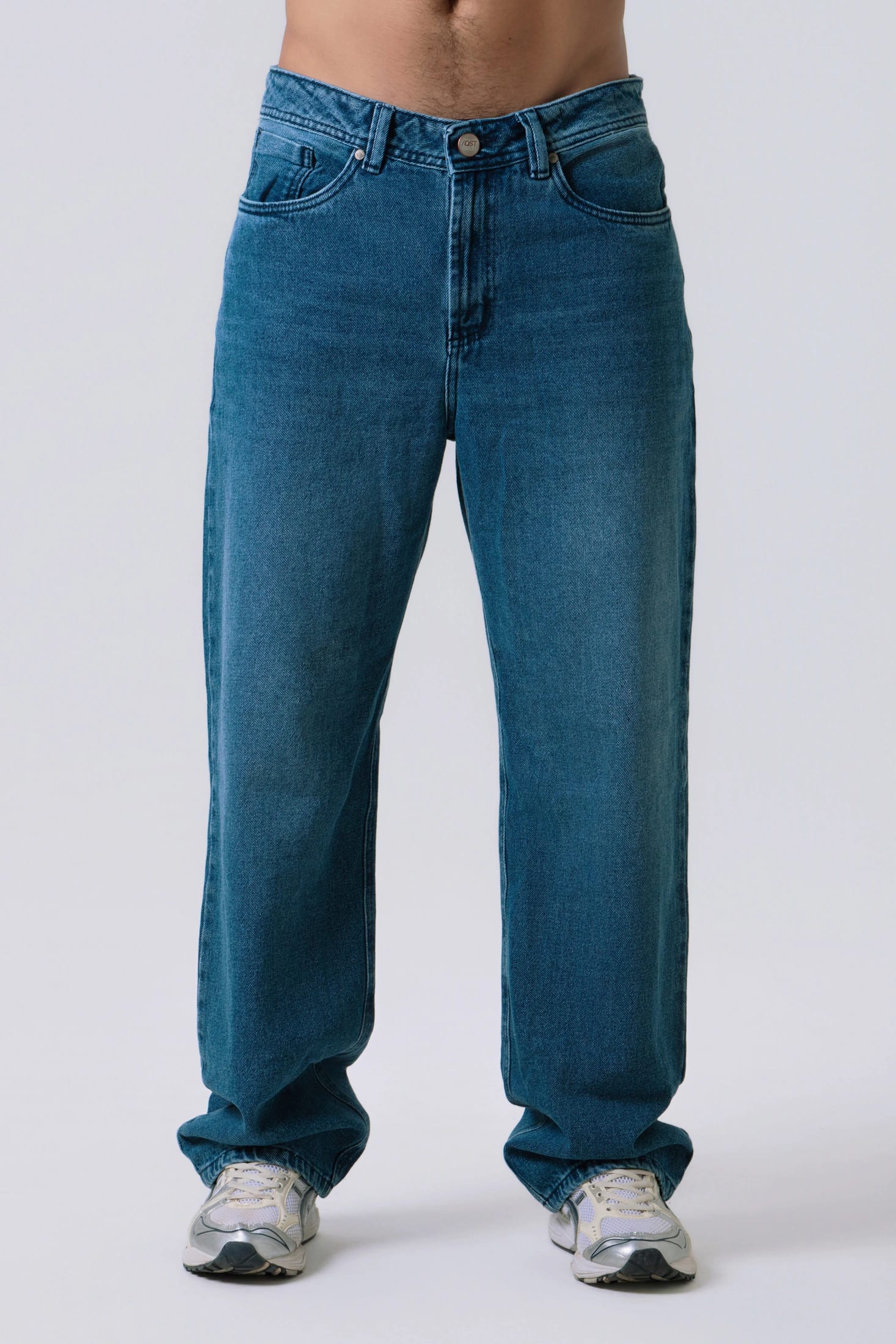 JEAN 5 BOLSILLOS COLOR AZUL OSCURO - imagen 1