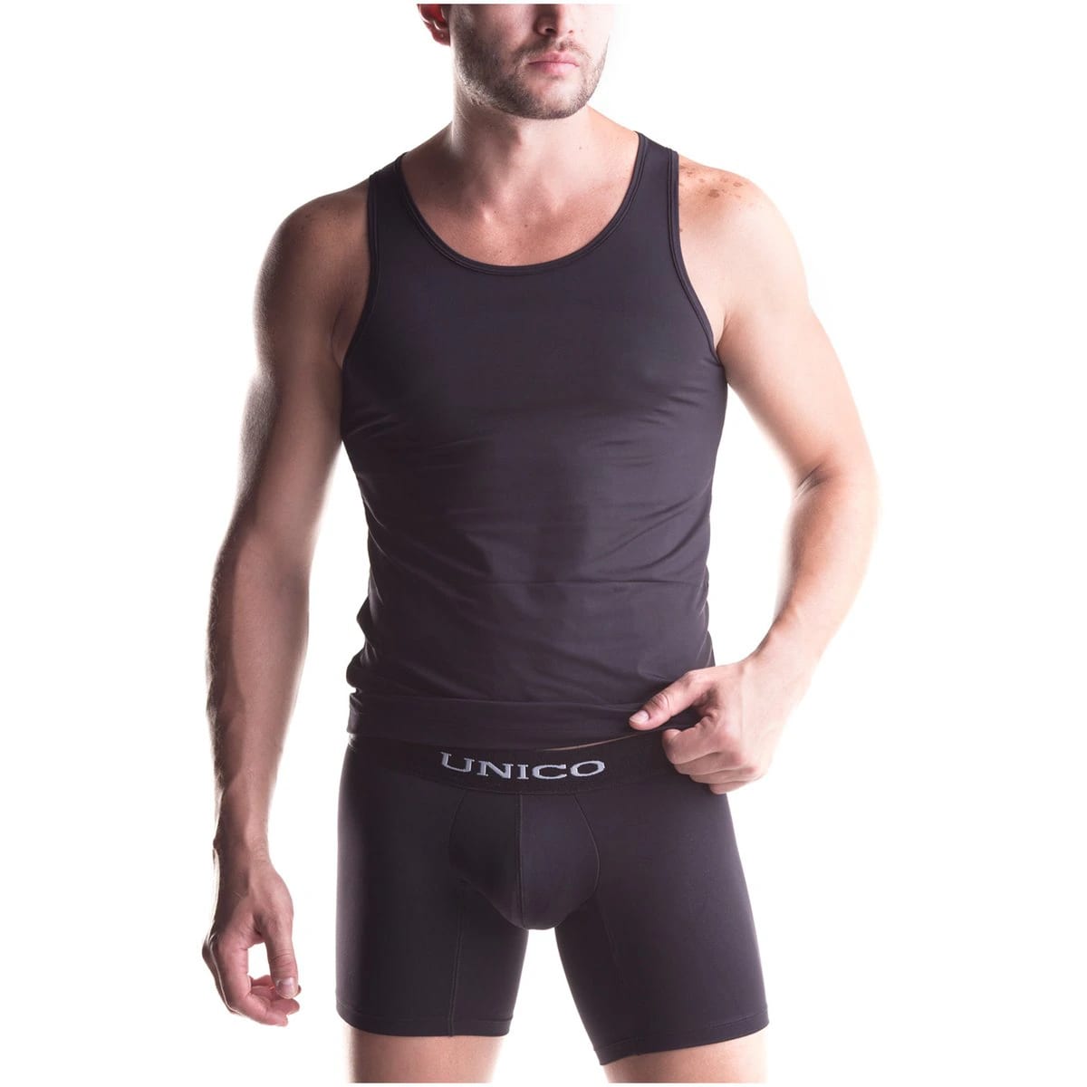 CAMISILLA BASIC NEGRO MICROFIBRA NEGRO - imagen 1