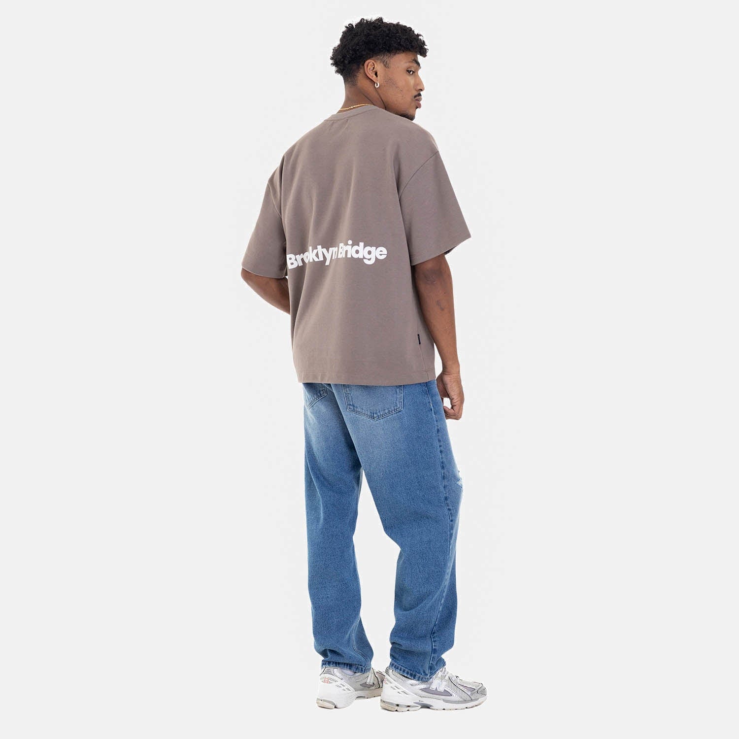 Clean Relaxed Fit Jeans Mid Blue - imagen 10